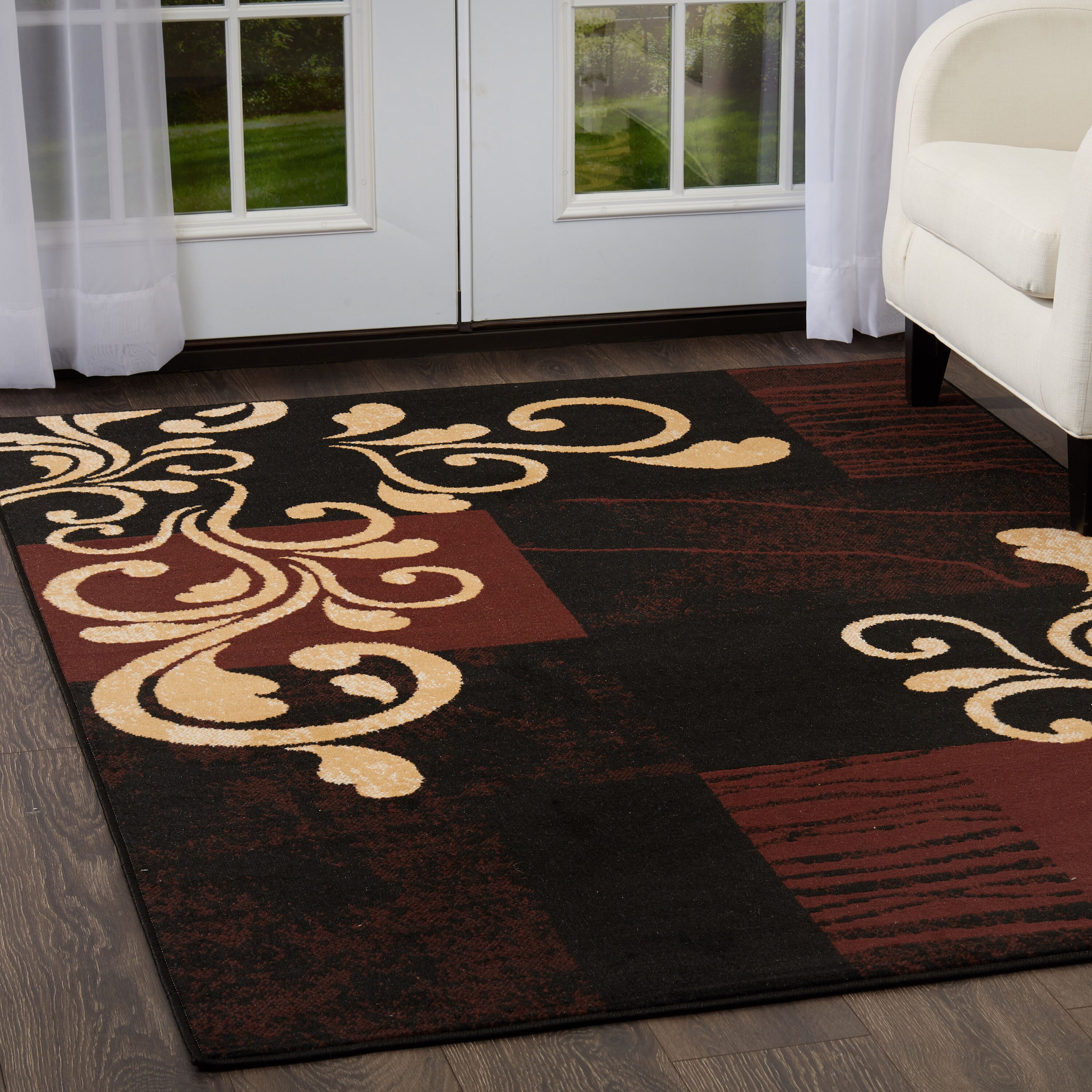  Home Dynamix Catalina Pierre Contemporary Scroll Area