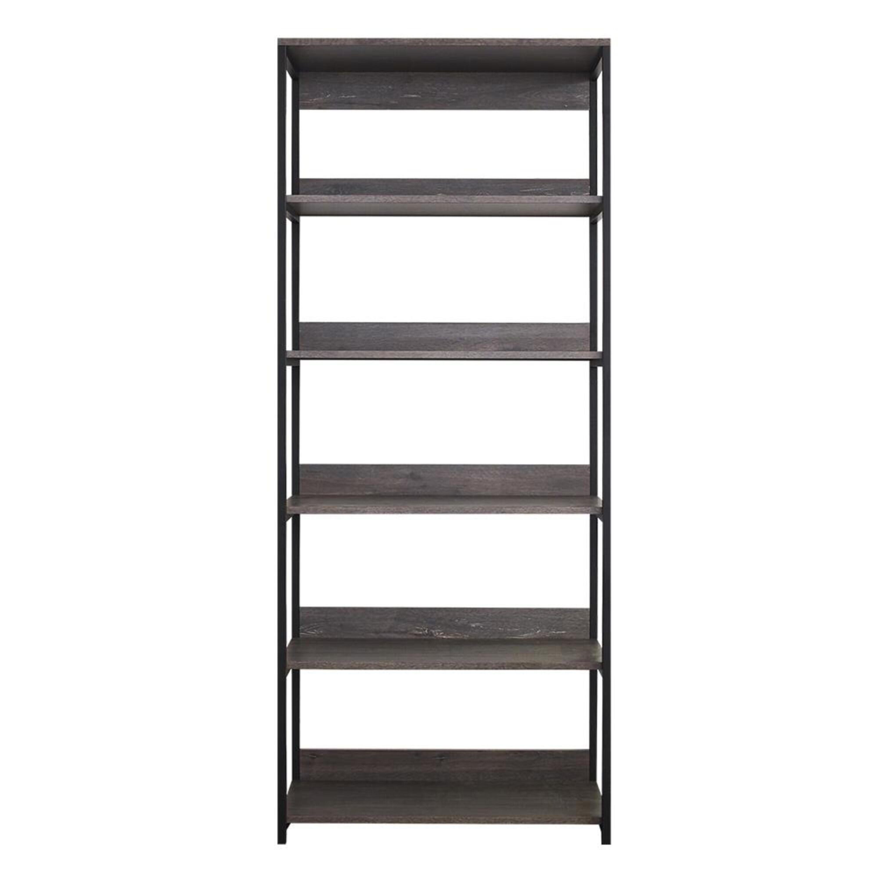 Klair Living MONICA-D Monica 31.5-in W x 17.3-in D x 77.7-in H Rustic Gray Wood closet tower