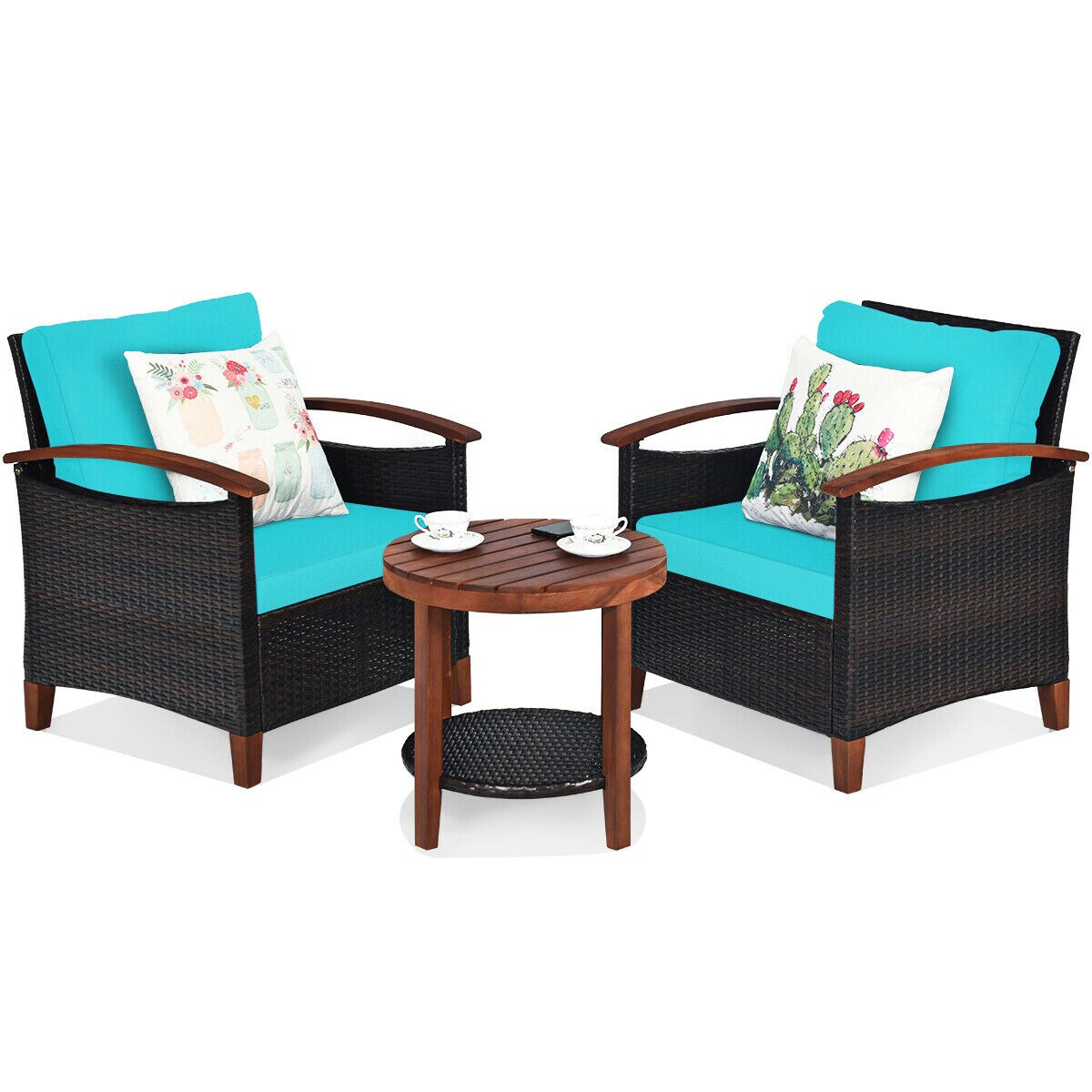 WELLFOR OUG65226TU Patio-Conversation-Sets - View #5
