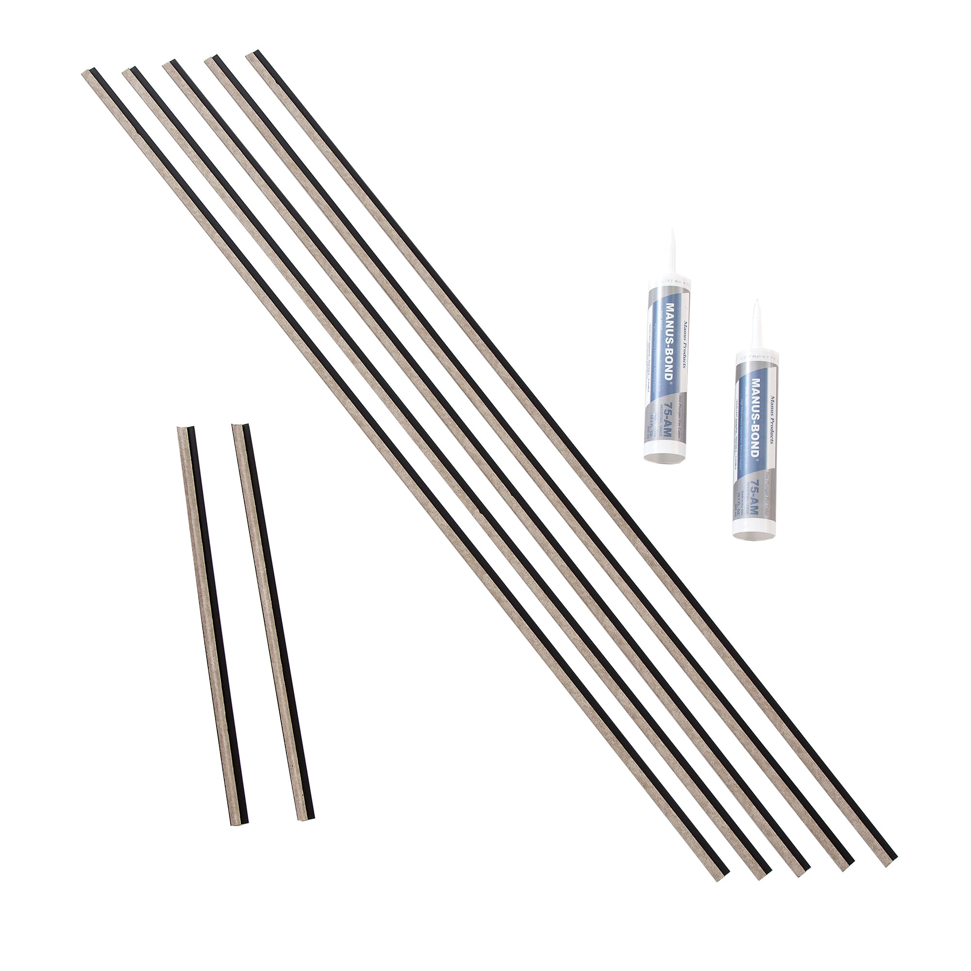 Fasade 14932 0.5-in W x 47-in L Batique Cream PVC Edge trim kit Tile Edge Trim