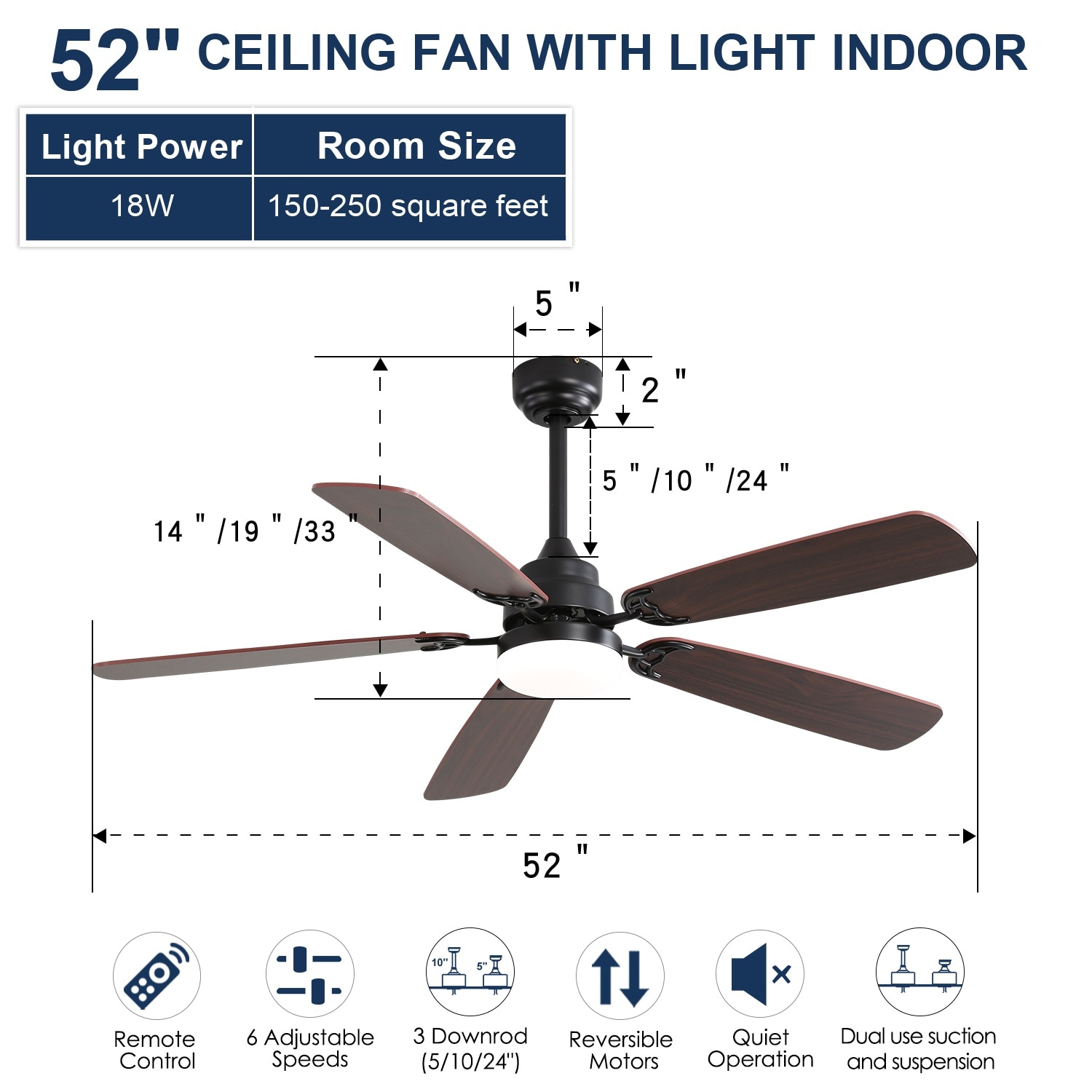 Yardreeze ALHW934044 Ceiling-Fans - View #6