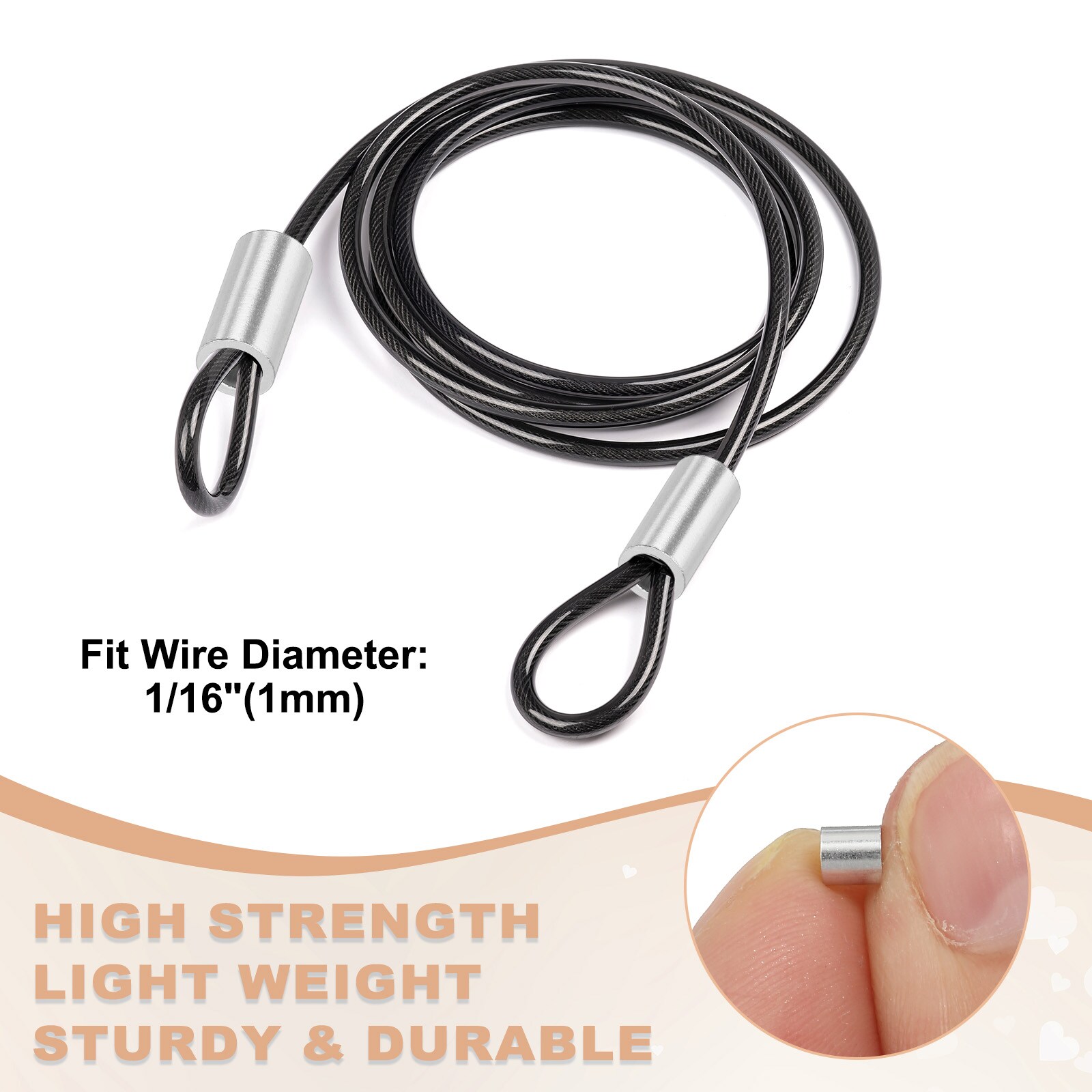 Unique Bargains S26042400UX5593 Chain-Cable-By-The-Foot - View #4