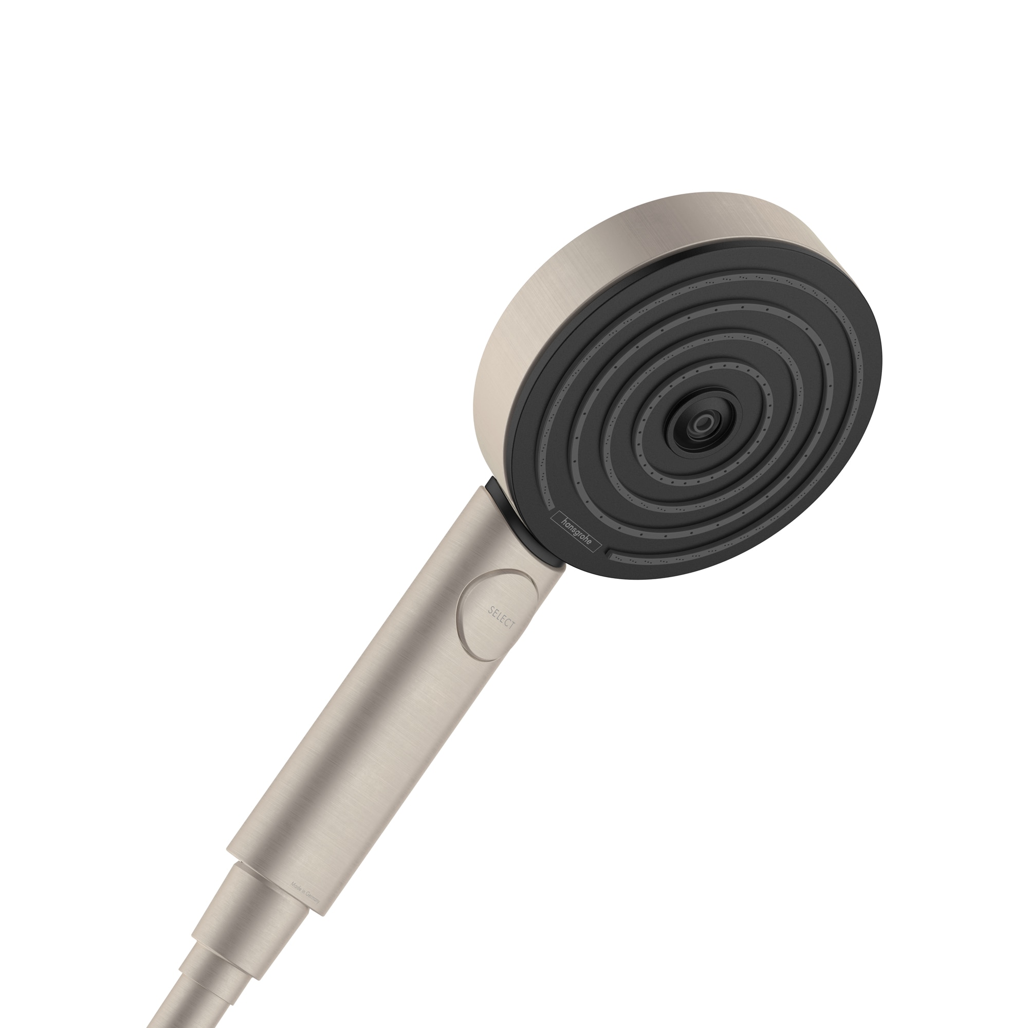 Hansgrohe 24112821 Pulsify S Brushed Nickel Sold separately Multi-function 4-Inches Round Shower Faucet