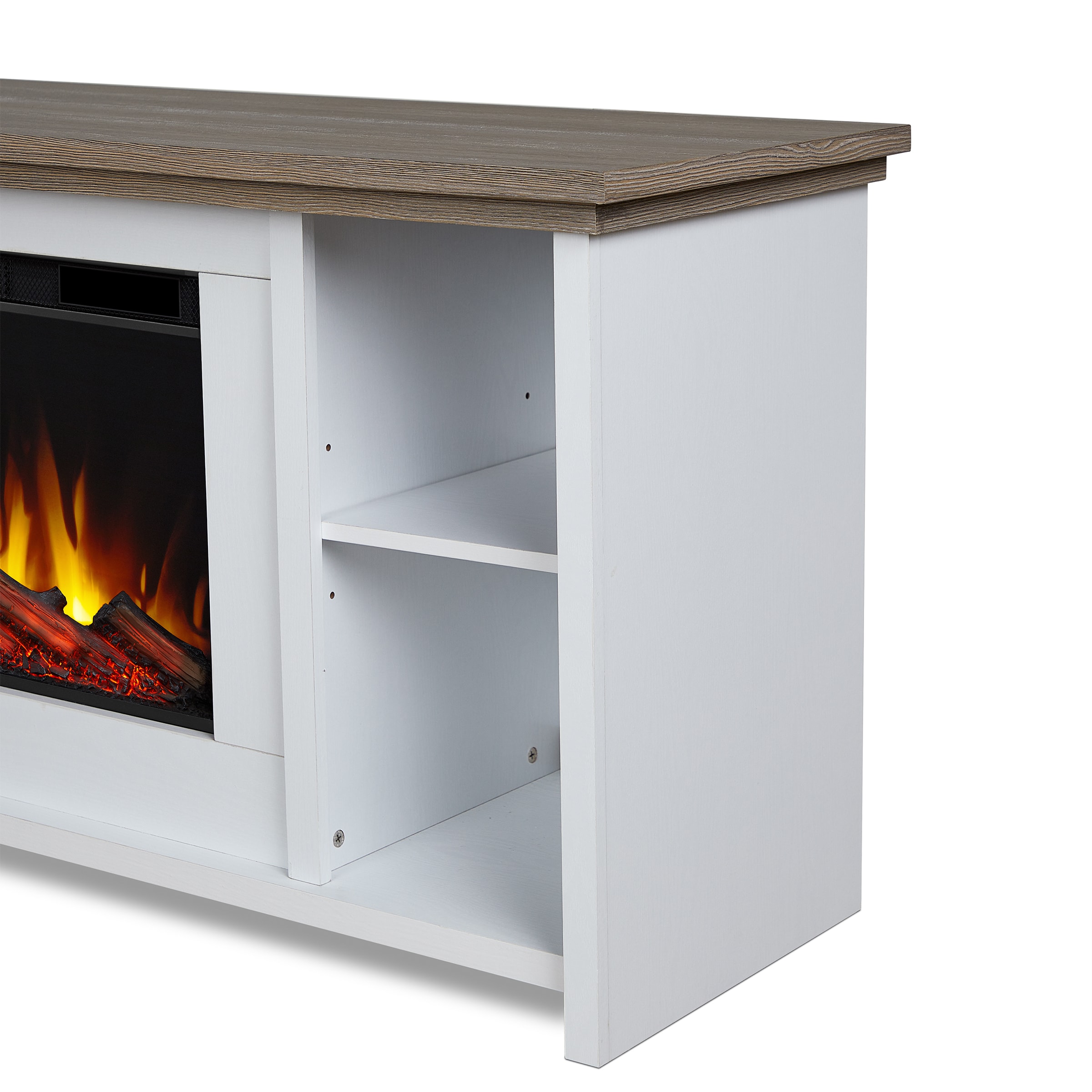 Real Flame 13055E-WHT Electric-Fireplaces - View #3