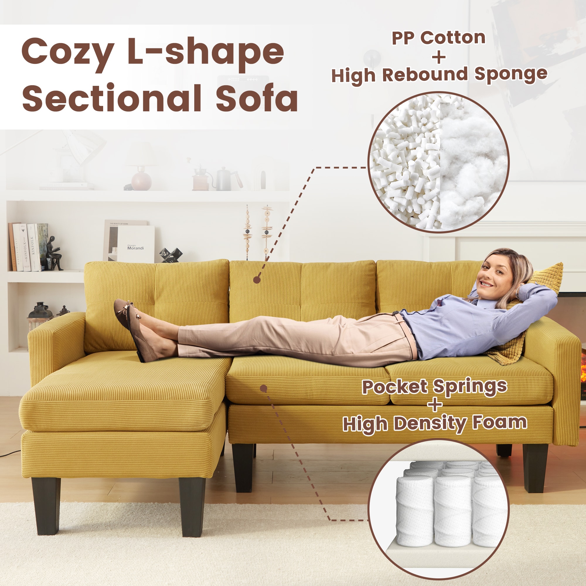 Ovios OLCK600-L Sofas-Loveseats - View #2