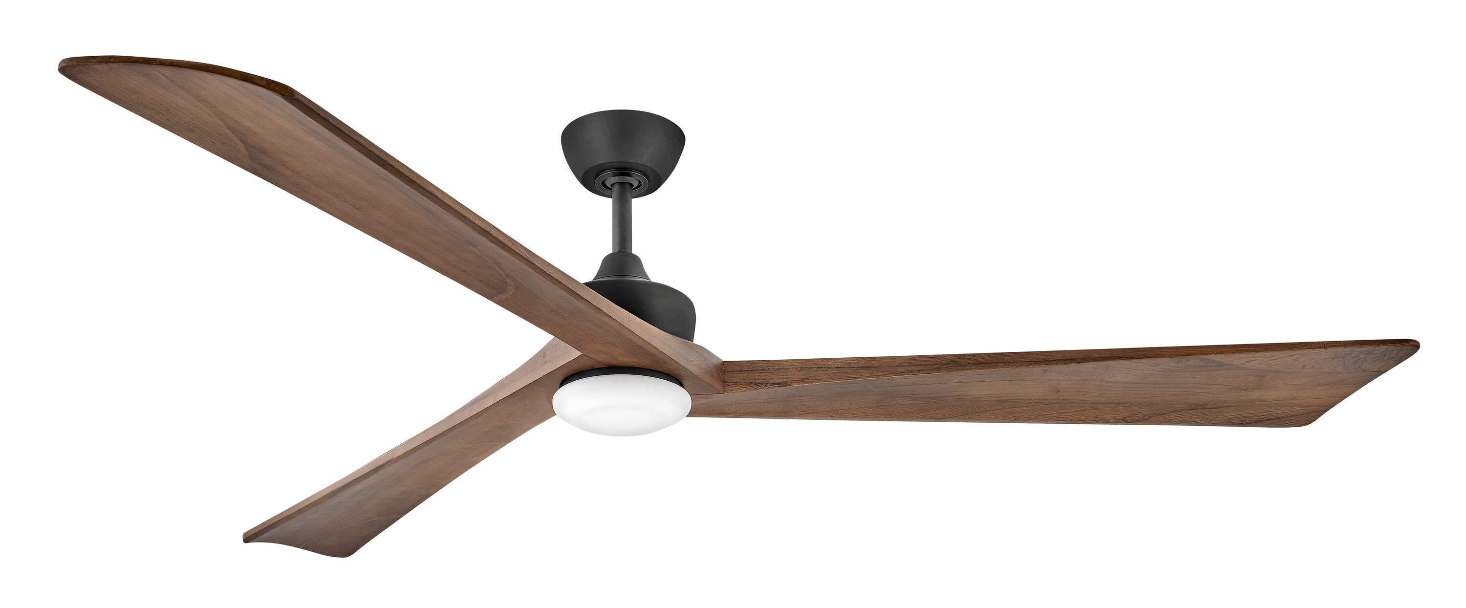 Fanimation Levon Custom 72-in Brushed Nickel Color-changing Integrated LED Indoor/Outdoor Smart Ceiling Fan with Light and Remote (8-Blade) FPD7912BBN-72BN-LK Sansujyuku sansujyuku.com