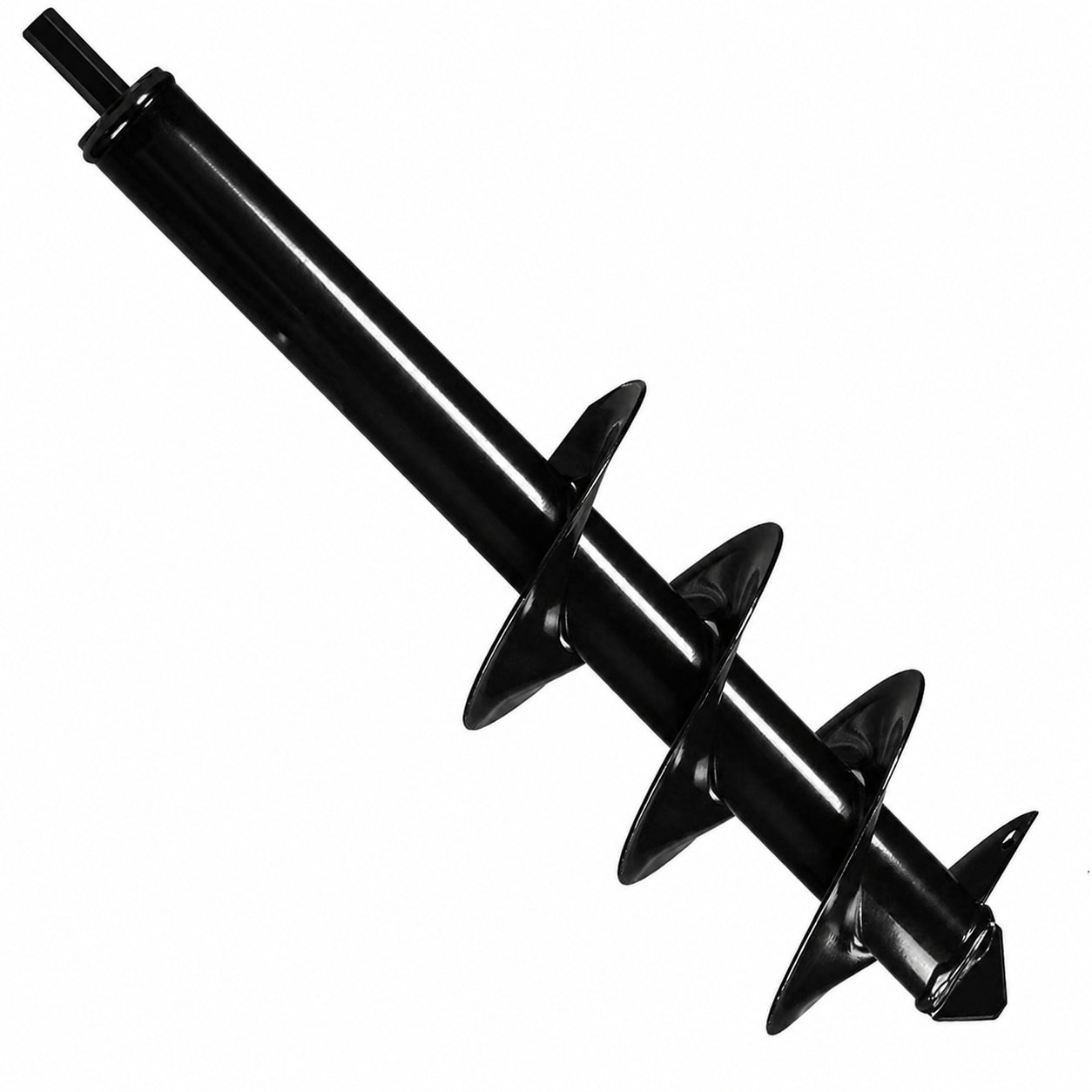 Ahfiwaso  Auger Drill Bit for Planting 4 inch by 25 inch Garden Spiral Drill Bit for Bulb Bedding Plant with 3/8 inch Hex Drive