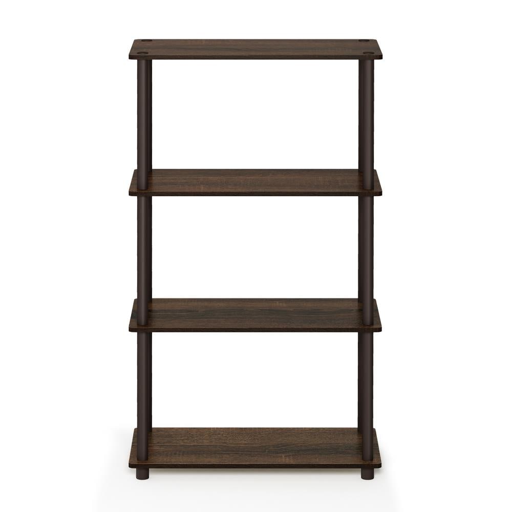 Furinno 99557WN/BR Free-Standing-Shelving - View #2