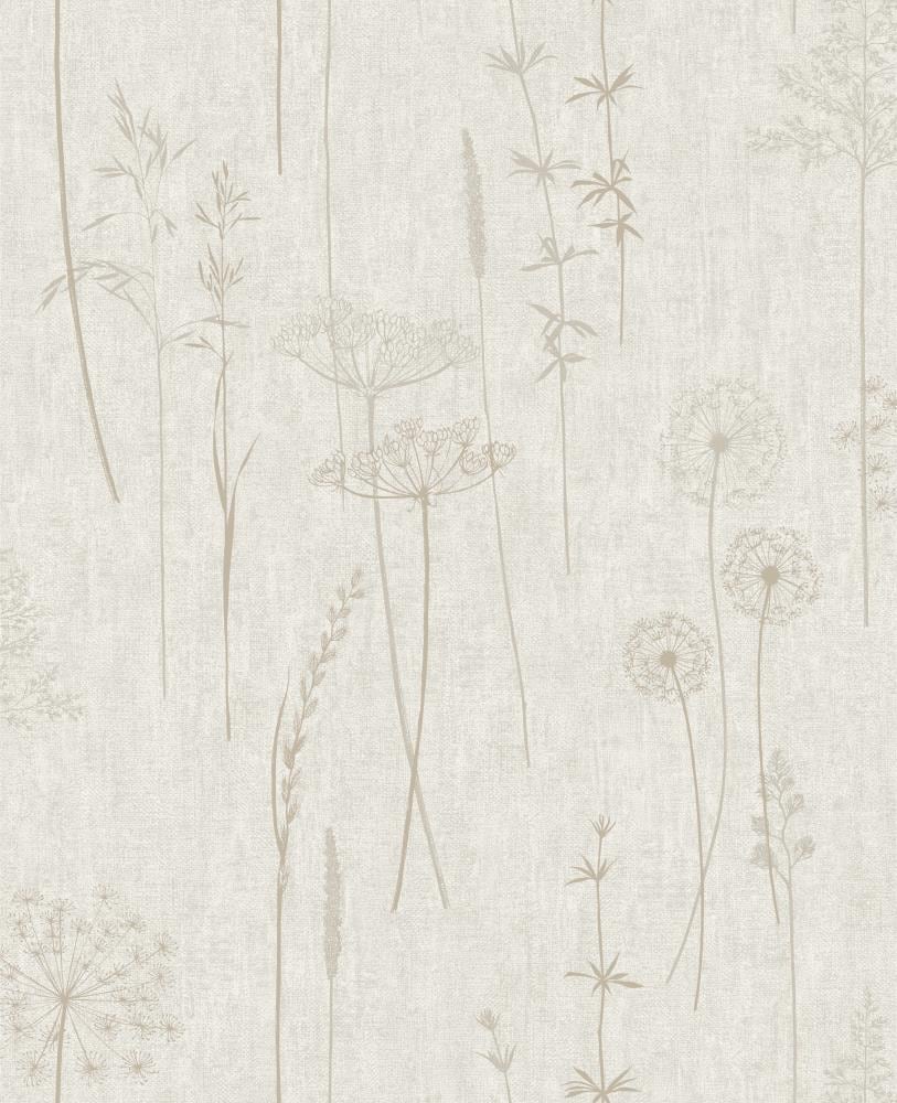 Superfresco Easy 104887 Simplicity 56-sq ft Beige Non-woven Textured Floral Unpasted Wallpaper
