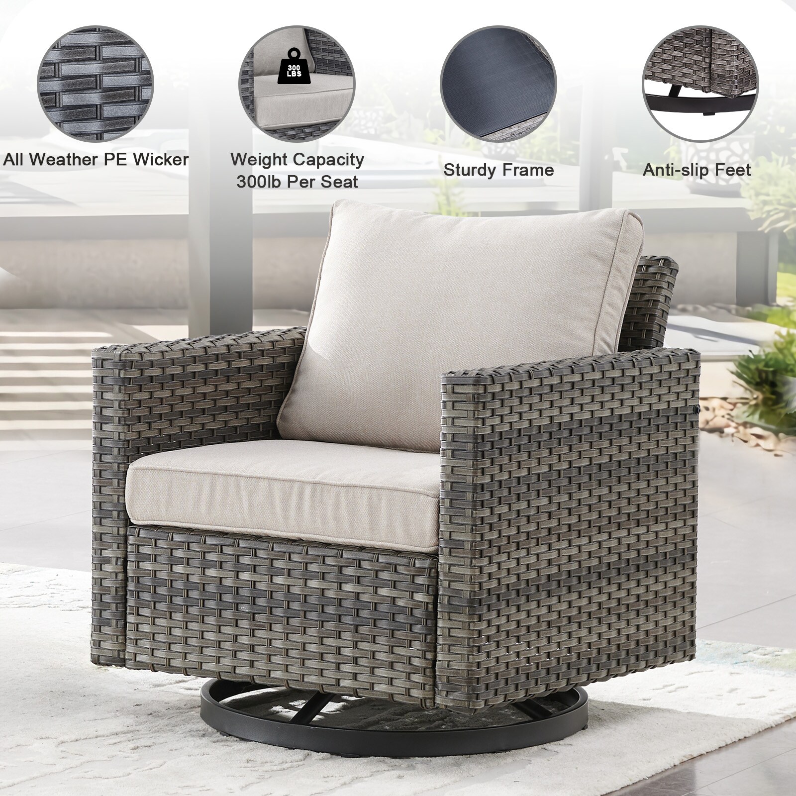 Rilyson FS069-2X2 Patio-Chairs - View #5