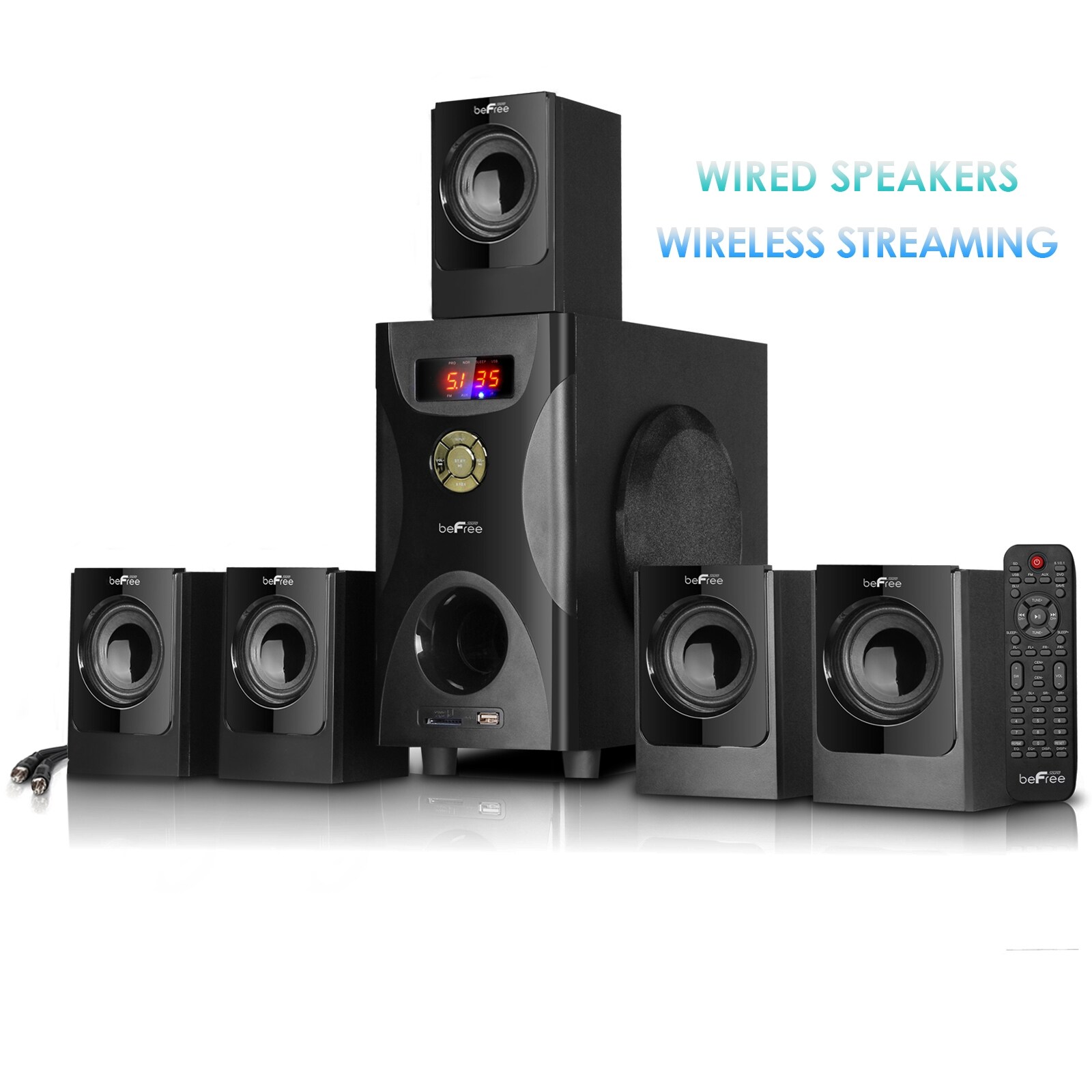 beFree Sound 96295500M Home-Theater-Speaker-Systems - View #2
