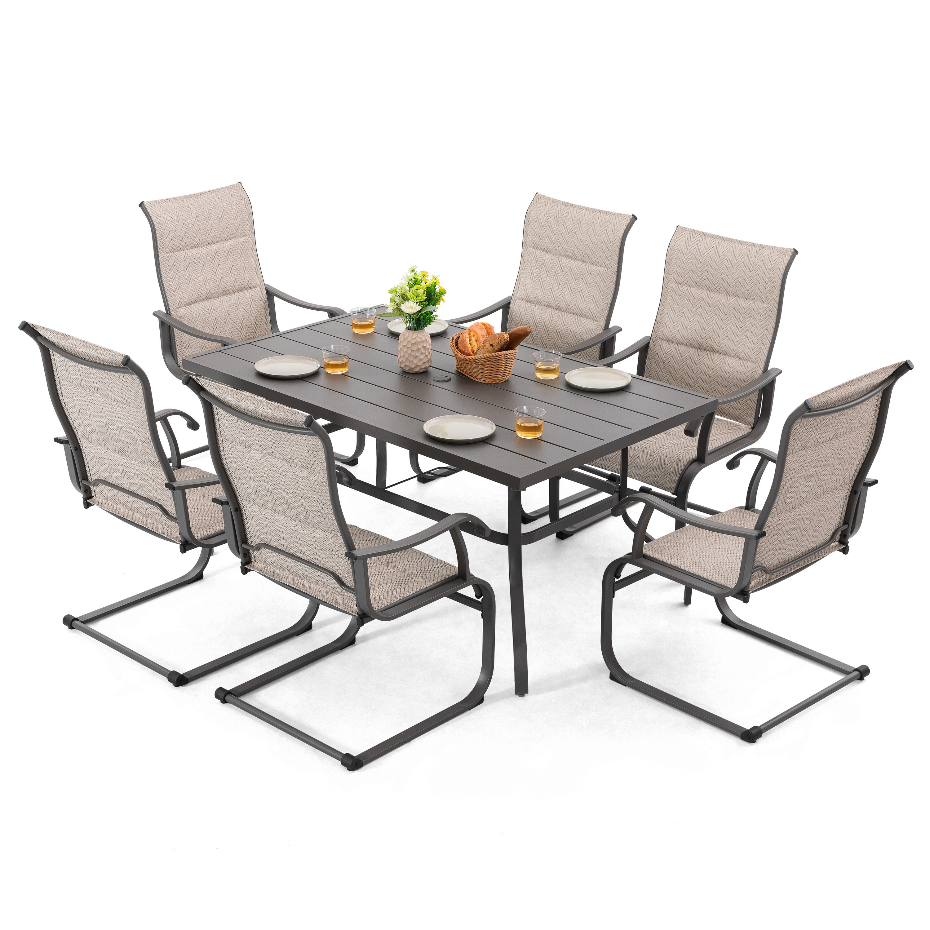 Nuu Garden SID006-T103GR Patio-Dining-Sets - View #11