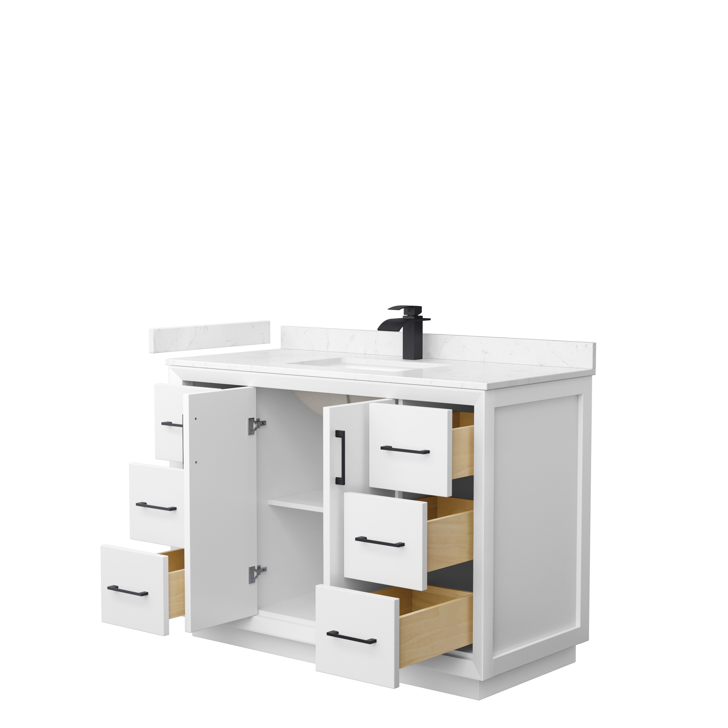 Wyndham Collection WCF414148SWBC2UNSMXX Bath-Vanity-Combo - View #2