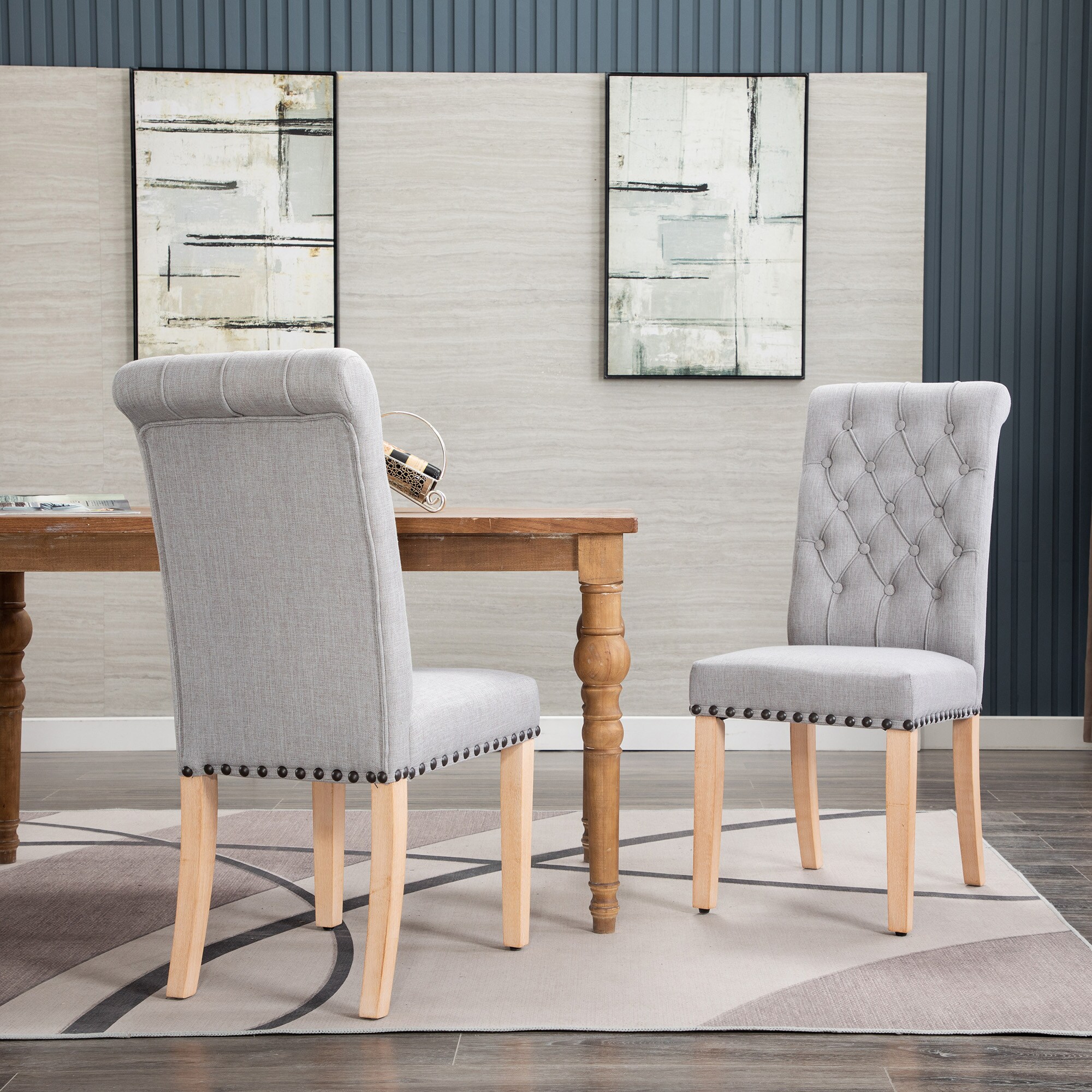 Clihome ZB-PH-011-2-BL Dining-Chairs - View #6