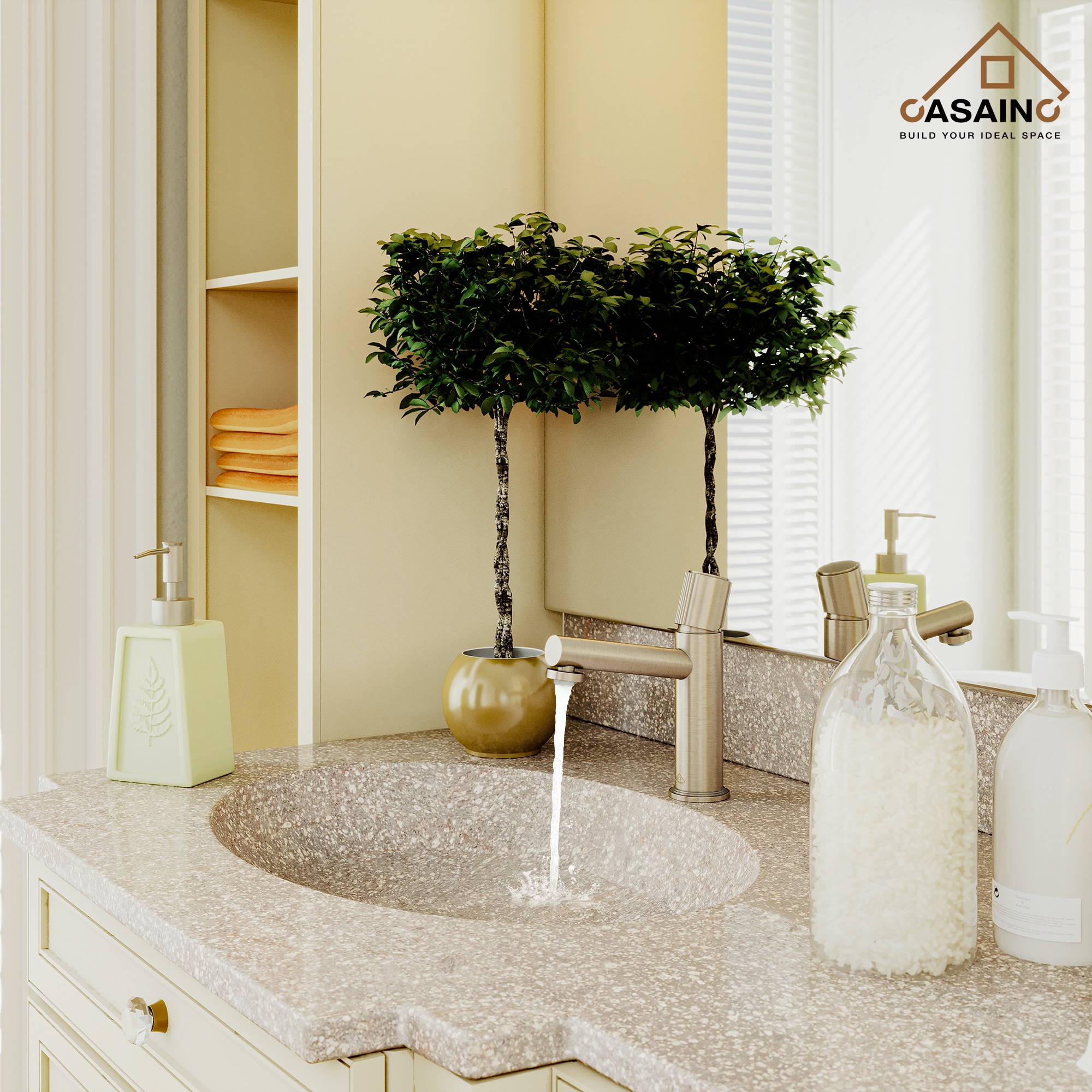 CASAINC CA-B3611-CG Lavatory-Faucets - View #8