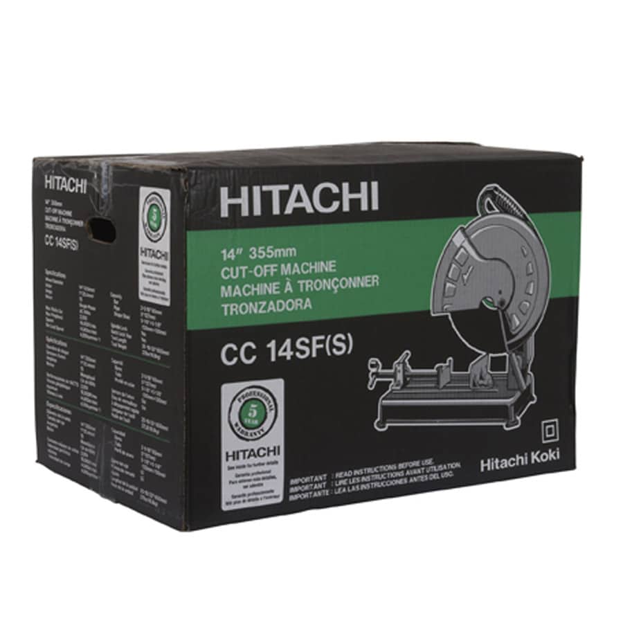 Hitachi 15-Amp 14-in Steel Base Chop Saw at