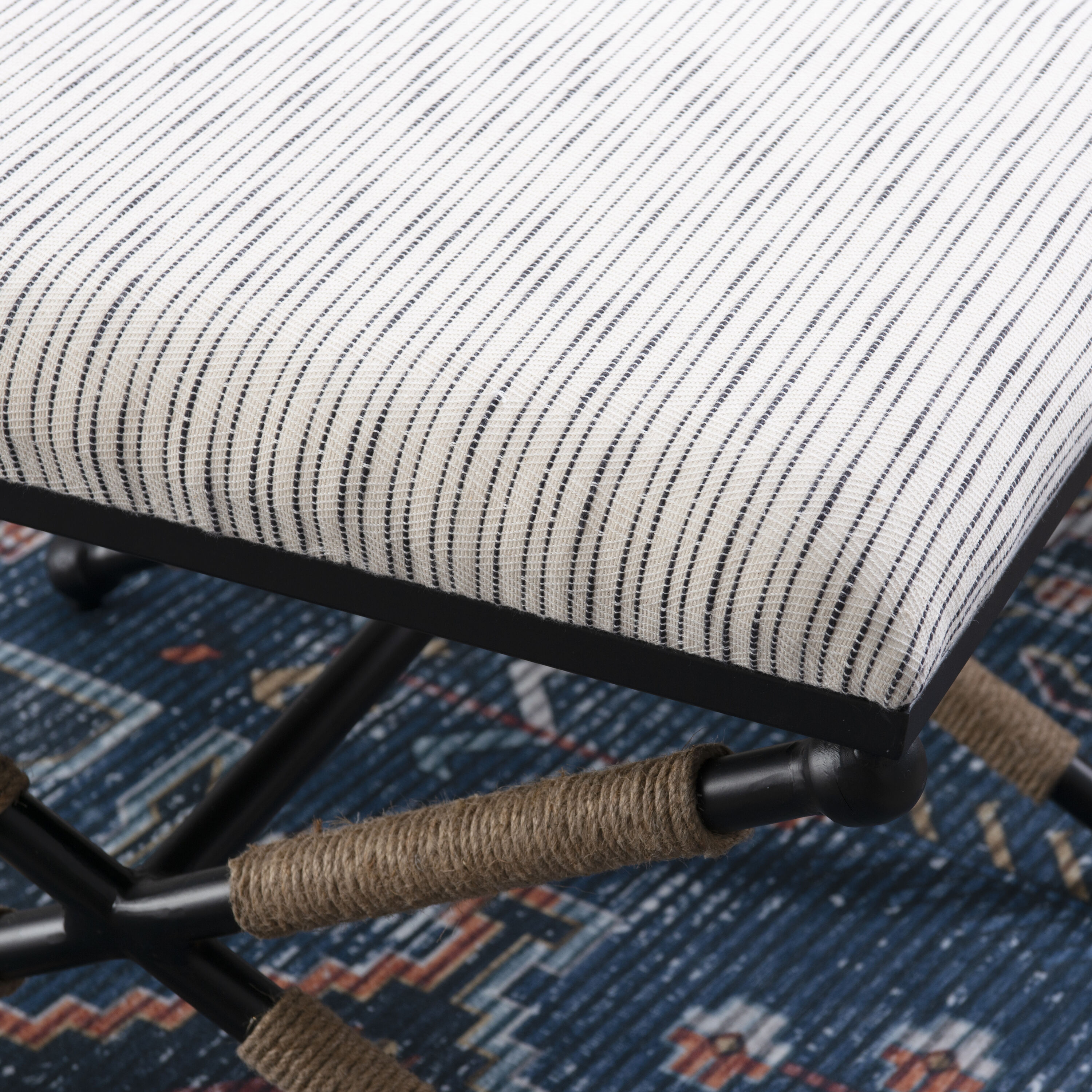 Linon BH166STRIPE1ASU bench - View #12
