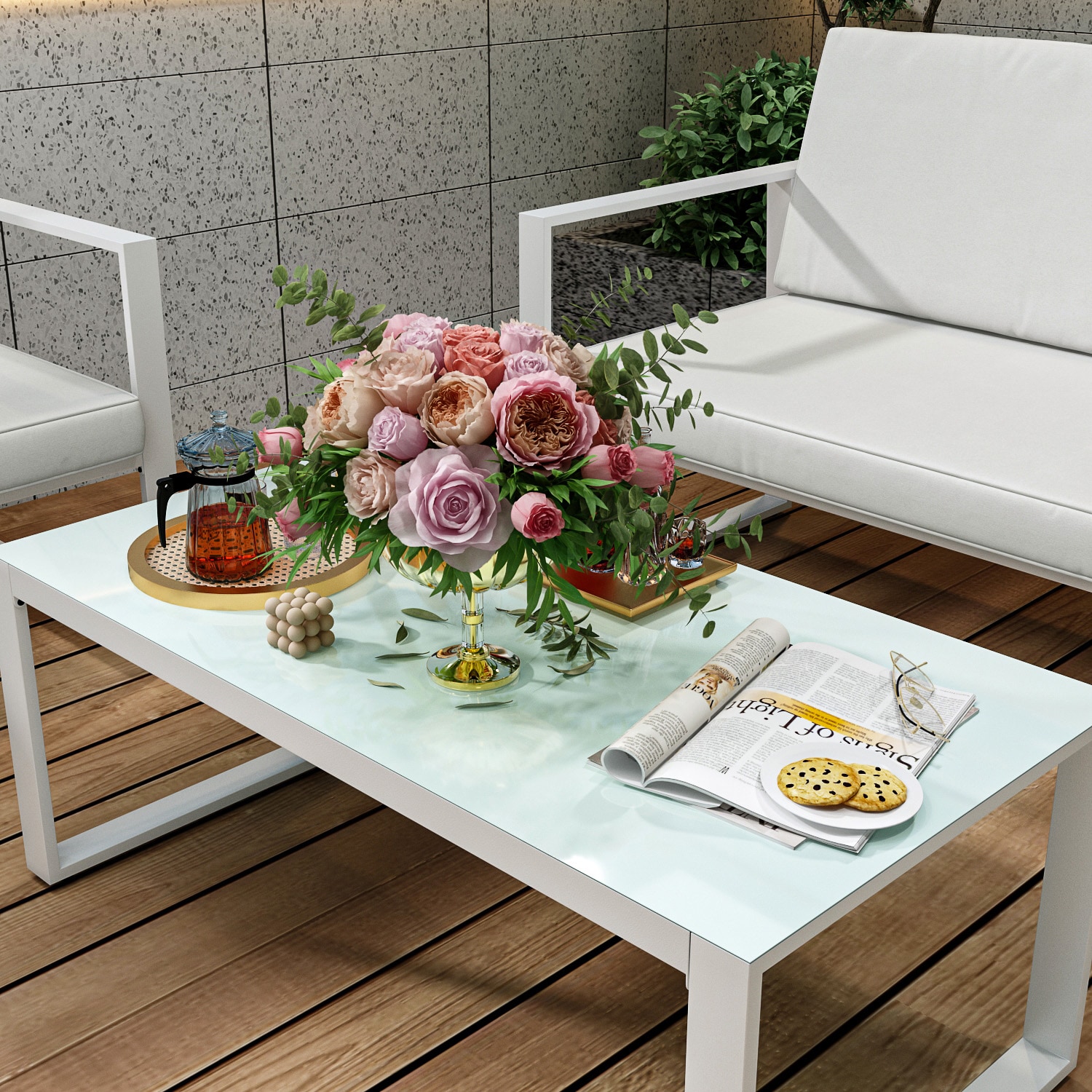MIDHAM KF170301-02 Patio-Conversation-Sets - View #6