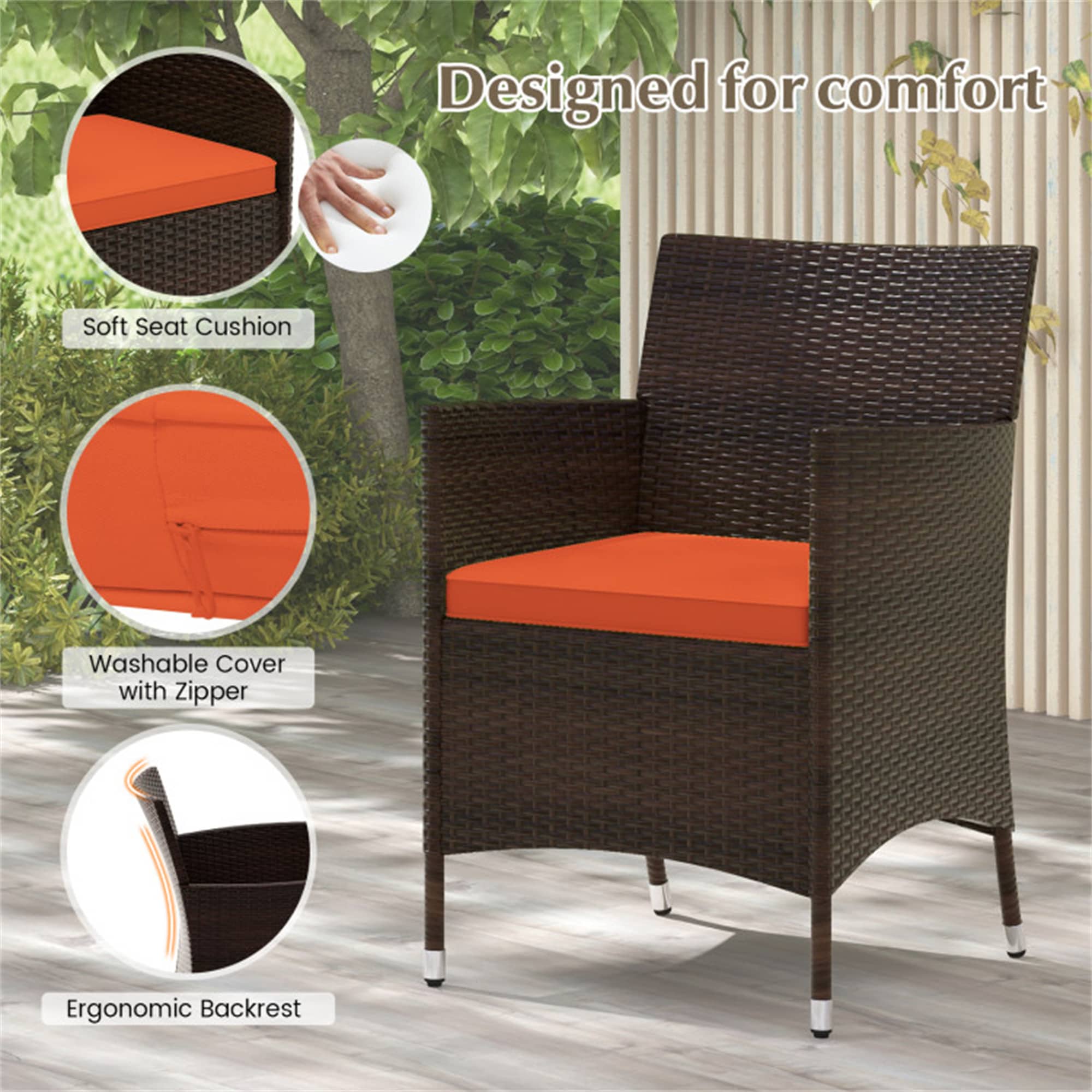 BABOOM BOM-67772OR-CO Patio-Conversation-Sets - View #5