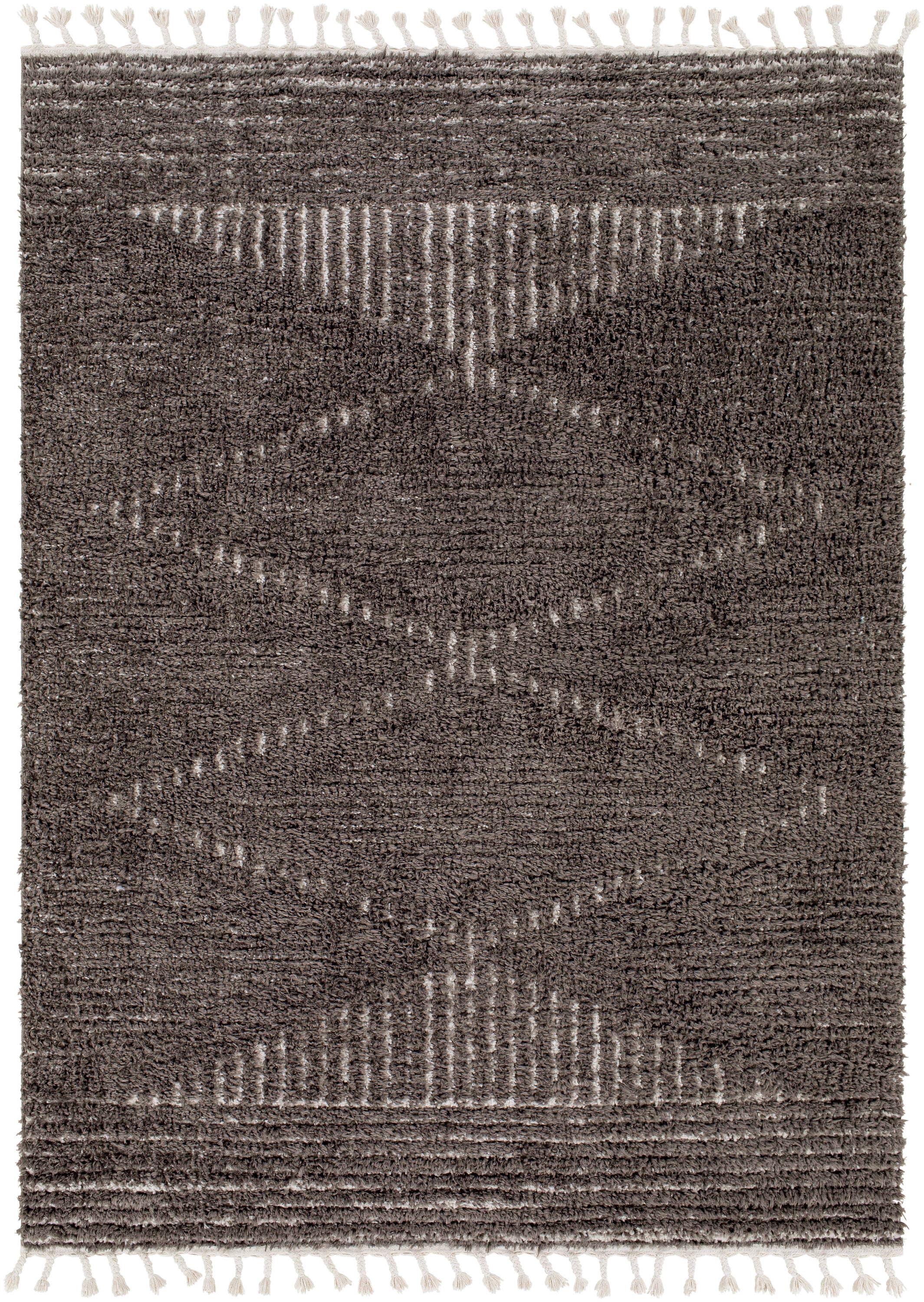 Artistic Weavers AHB2301-679 Alhambra 7 X 9 Charcoal/Cream Indoor Geometric Global Area Rug