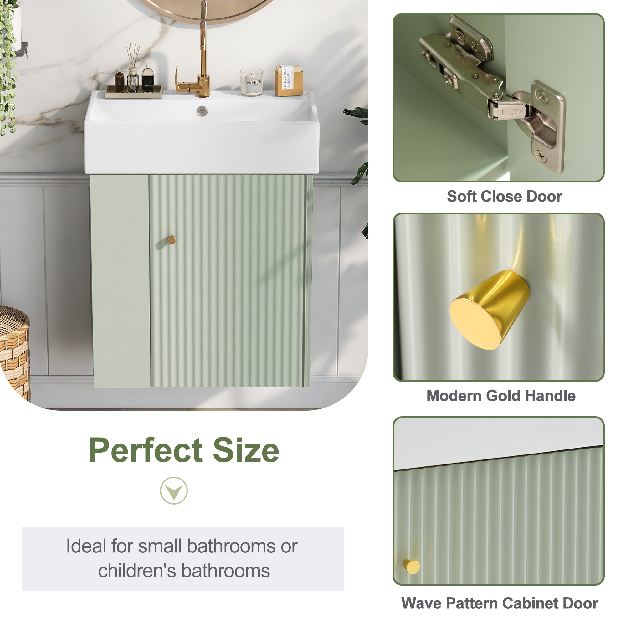 Qualler FSUVTR390F Bath-Vanity-Combo - View #7