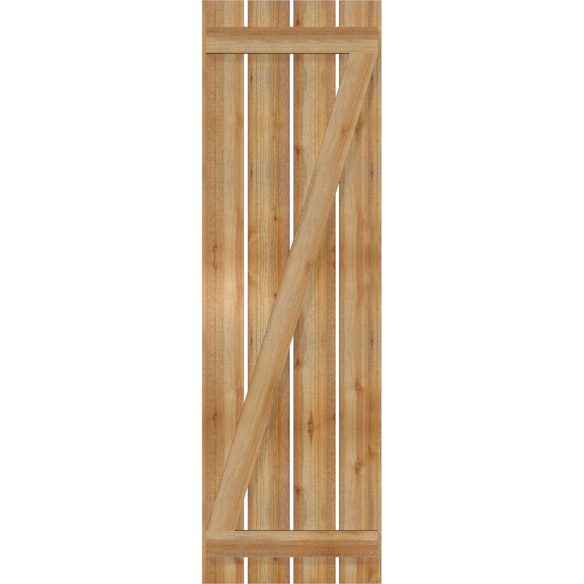 Ekena Millwork RBS06Z23X075RWR Exterior-Shutters - View #5
