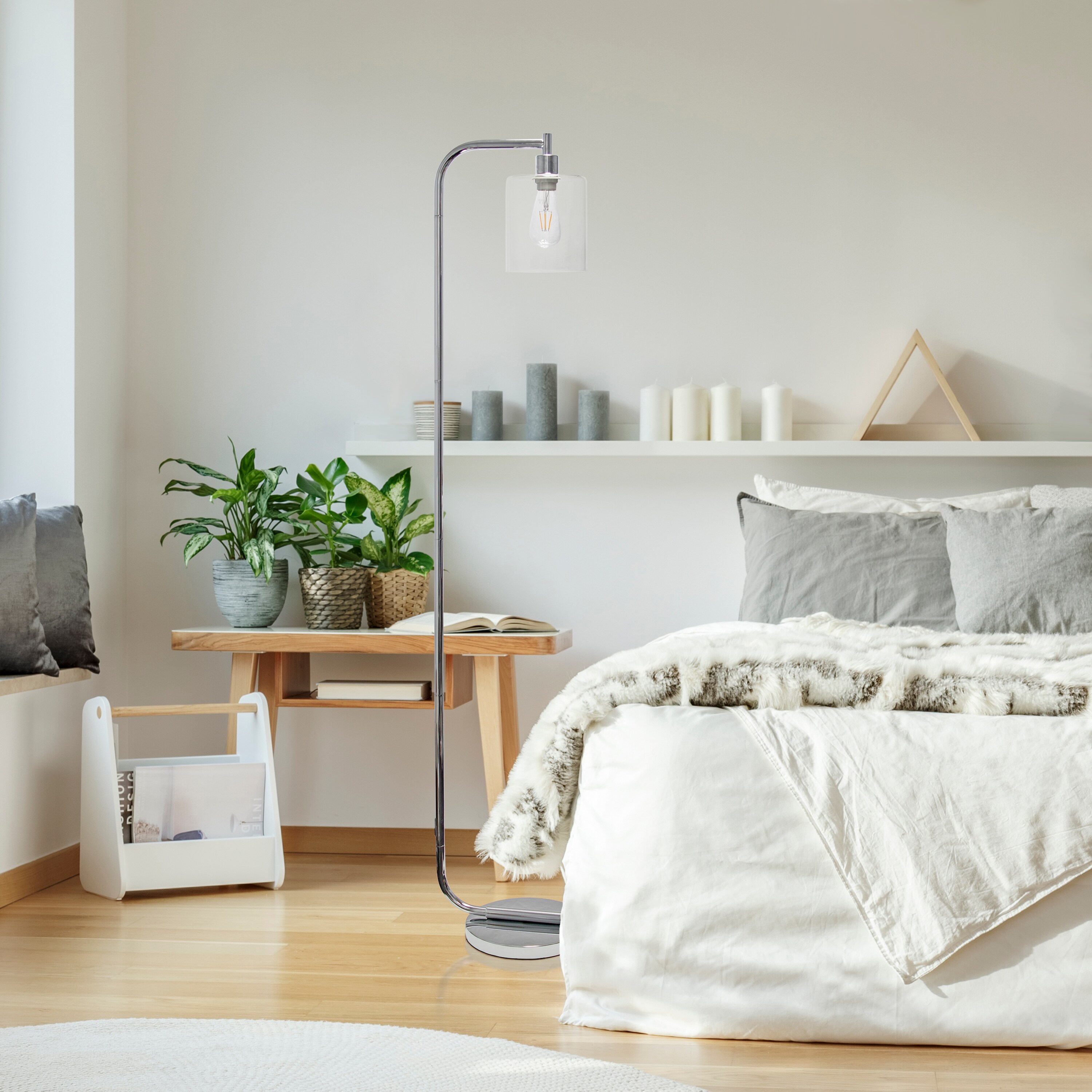 Simple Designs LF1036-CHR floorlamps - View #4