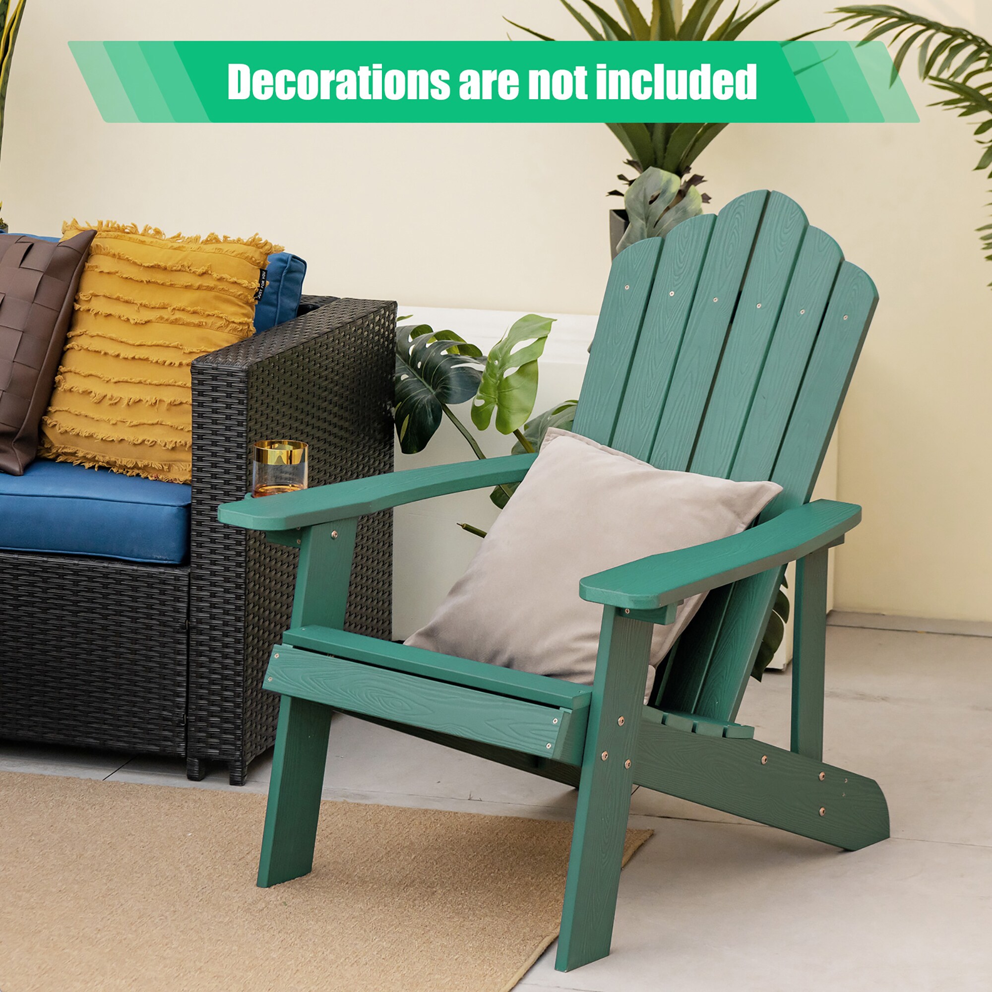 Costway NP10983GN Patio-Chairs - View #7
