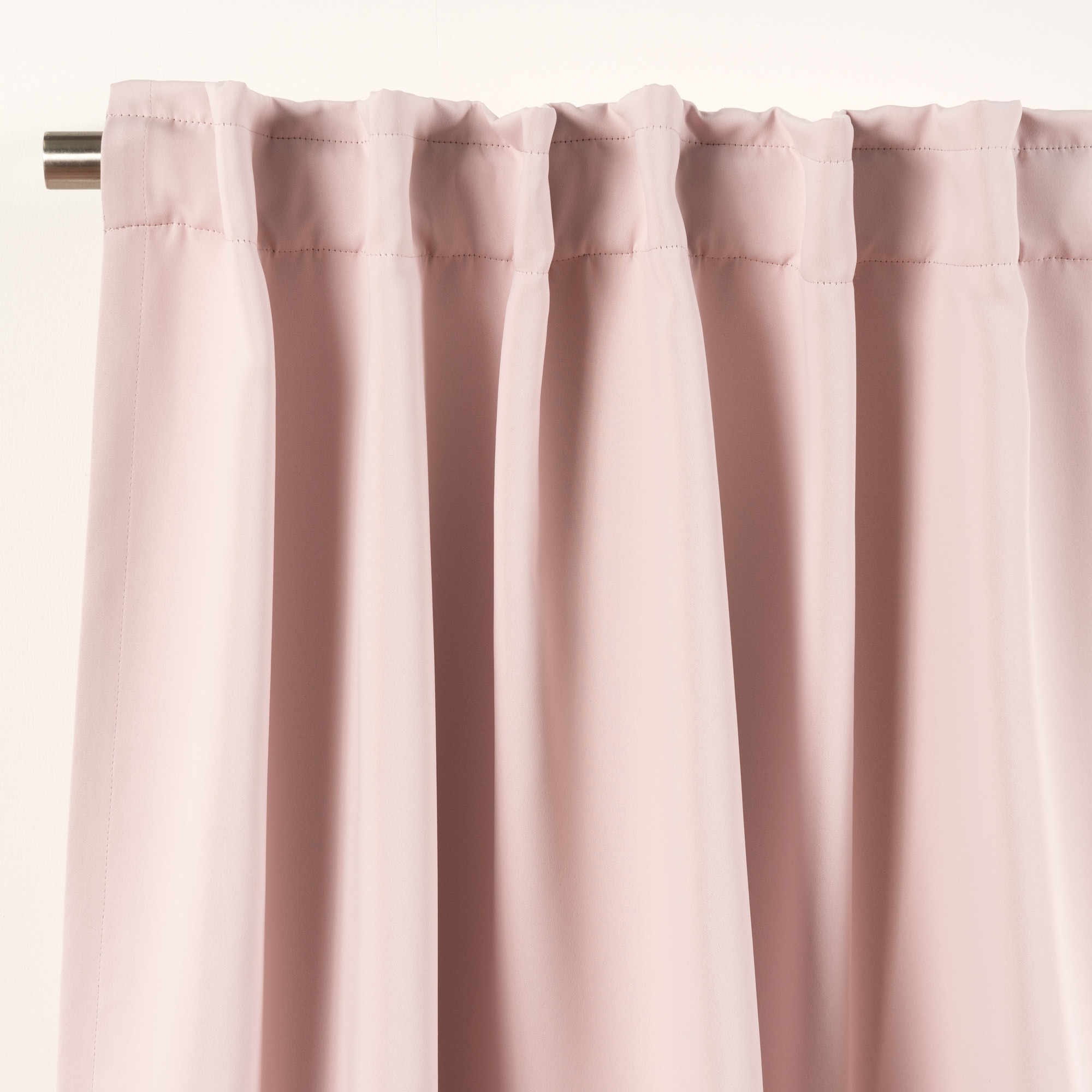 Best Home Fashion SOLID-96-BABYPINK curtains - View #2