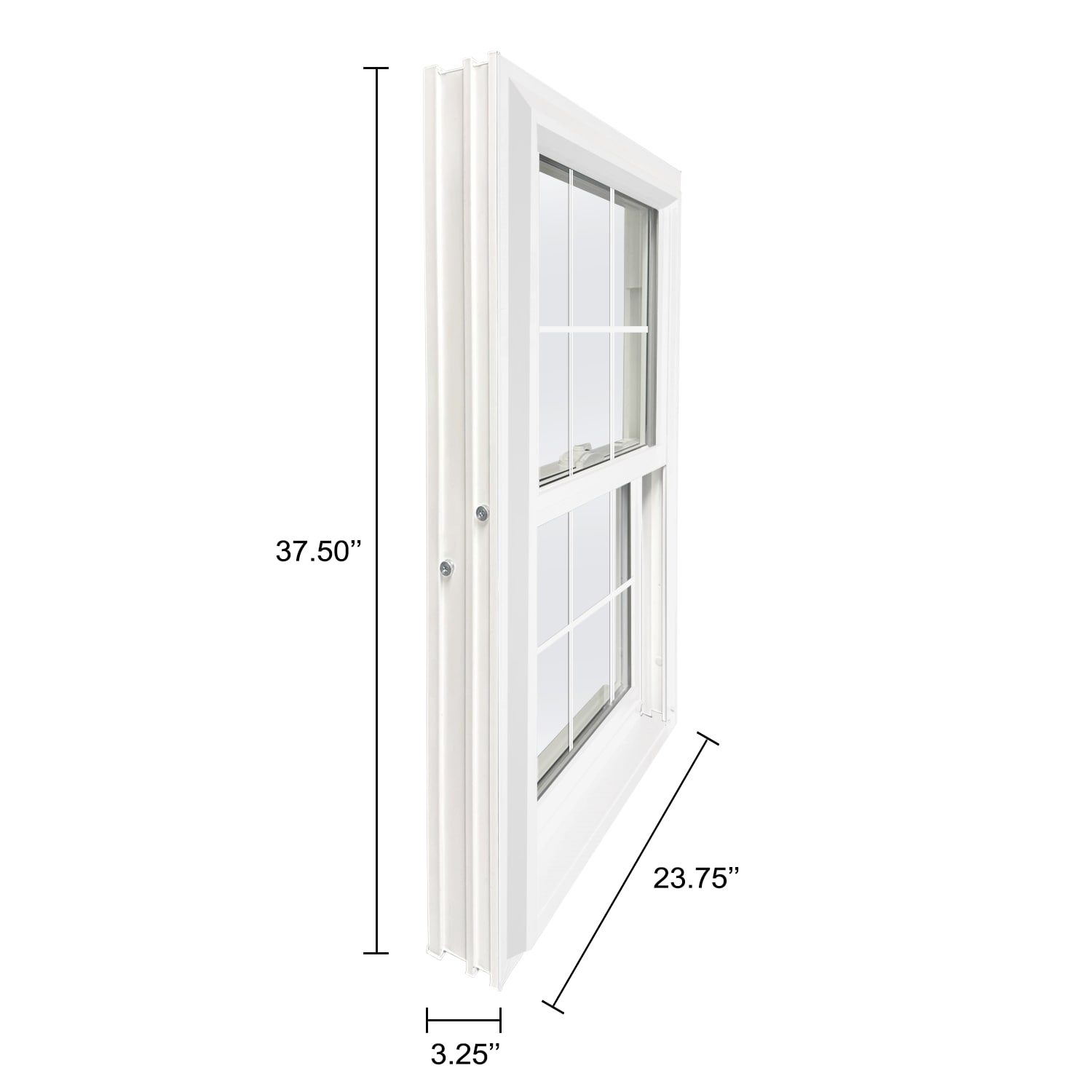 United Window & Door 74DH2438NSCSG Double-Hung-Windows - View #12