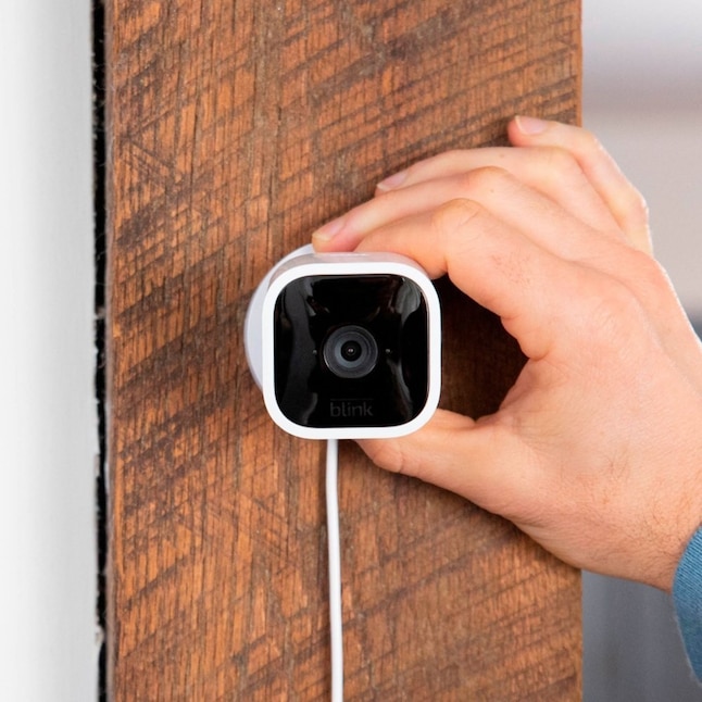 The Blink mini indoor plug-in smart security camera is on sale on