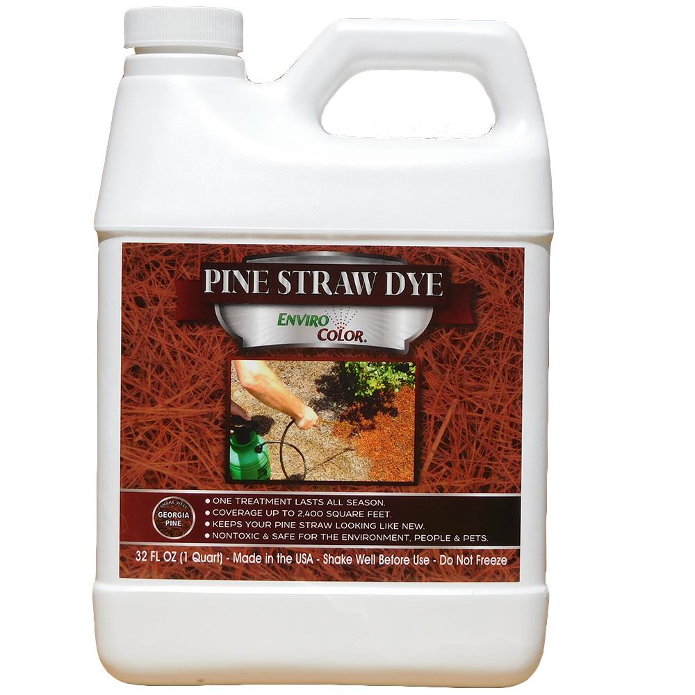 COLORBACK 1/2 Gallon Red Mulch Color Solution - Concentrated Pine Needle & Mulch  Dye for Vibrant Landscapes - Restores Faded Mulch, Saves Time & Money in  the Pine Needle & Mulch Dyes