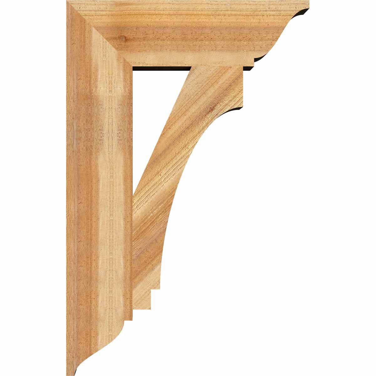 Ekena Millwork BKT06X22X34IMP01RWR Exterior-Brackets-Braces - View #3