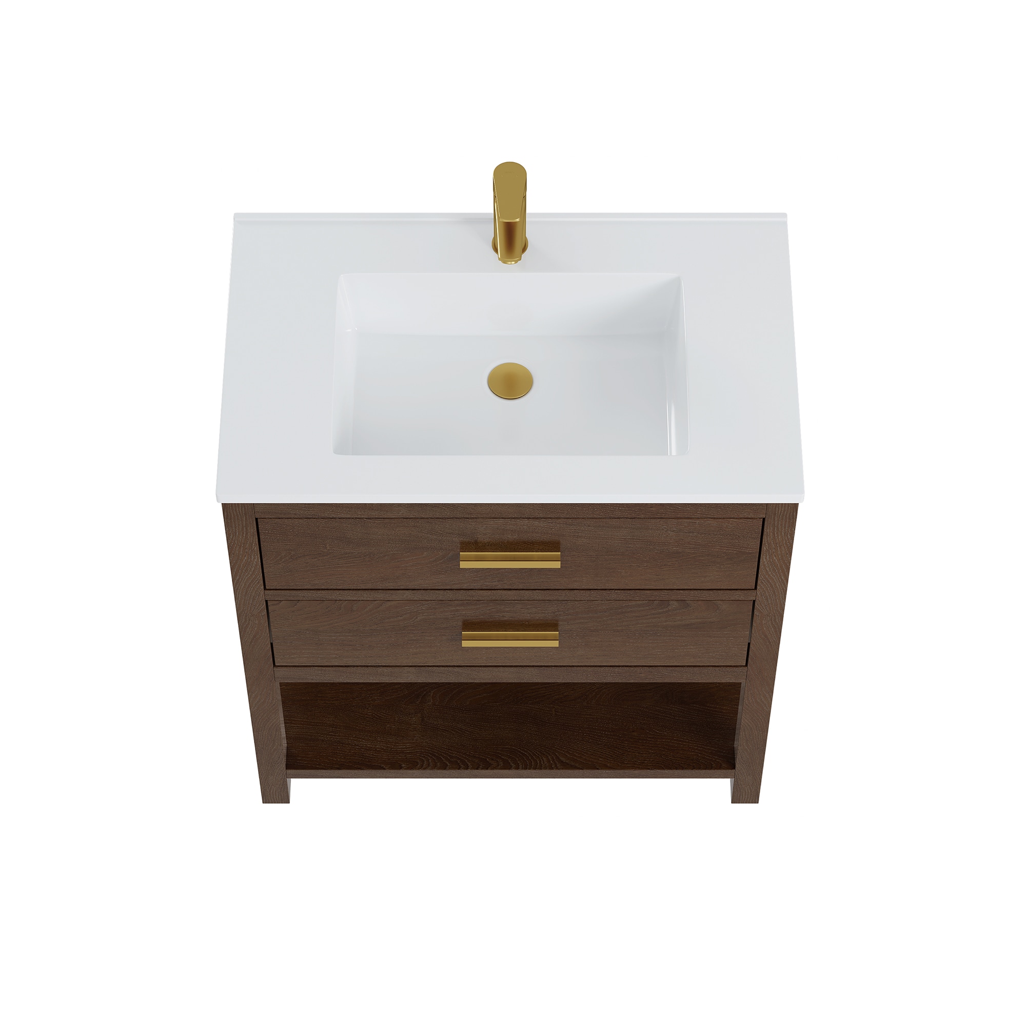 DELUXE LIVING V24030KD-30WT Bath-Vanity-Combo - View #5