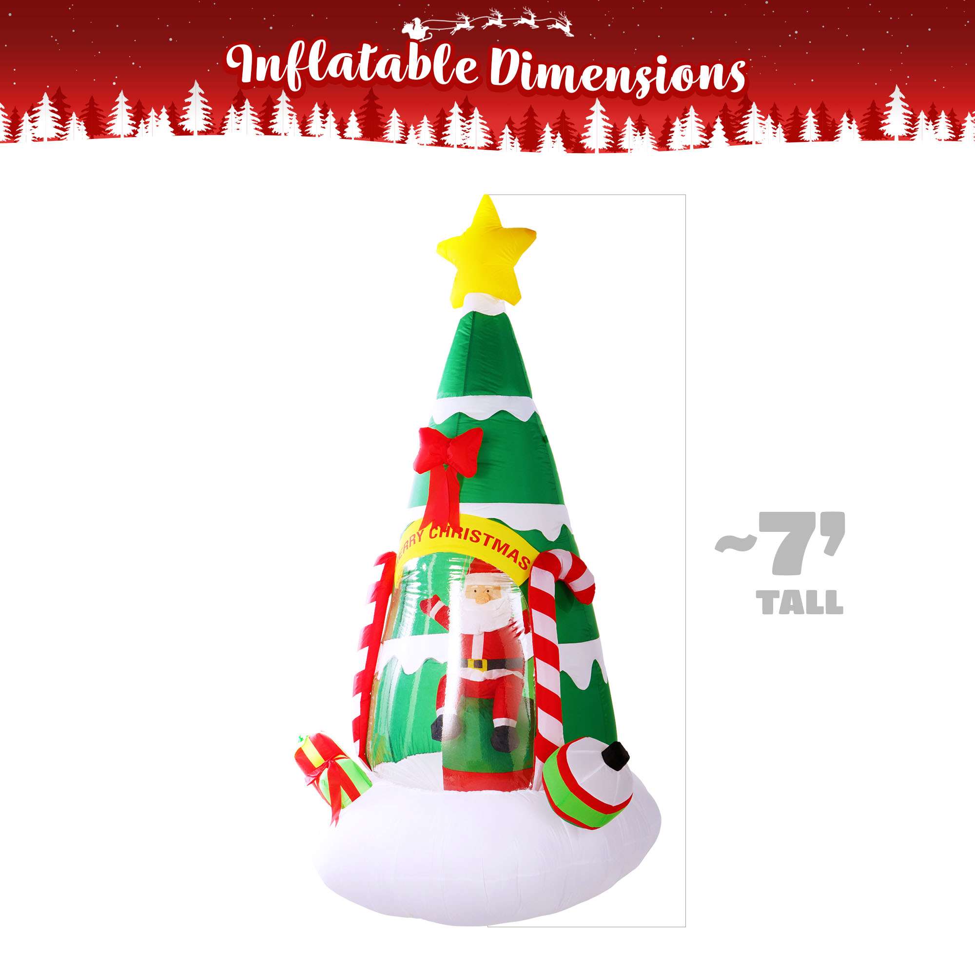 G128 IN-1N00006-2P3 Christmas-Inflatables - View #7