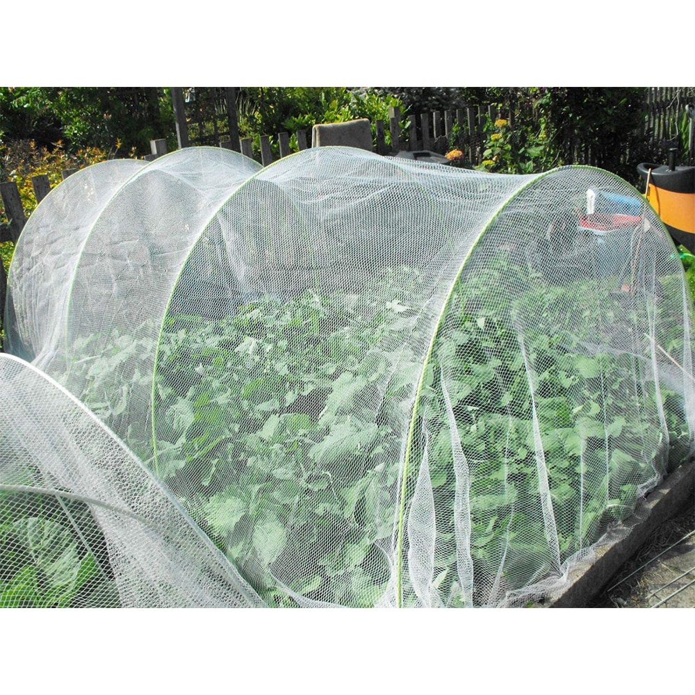 Originline Garden Netting Mosquito Barrier Insect Screen Mesh Net White 20×25ft 