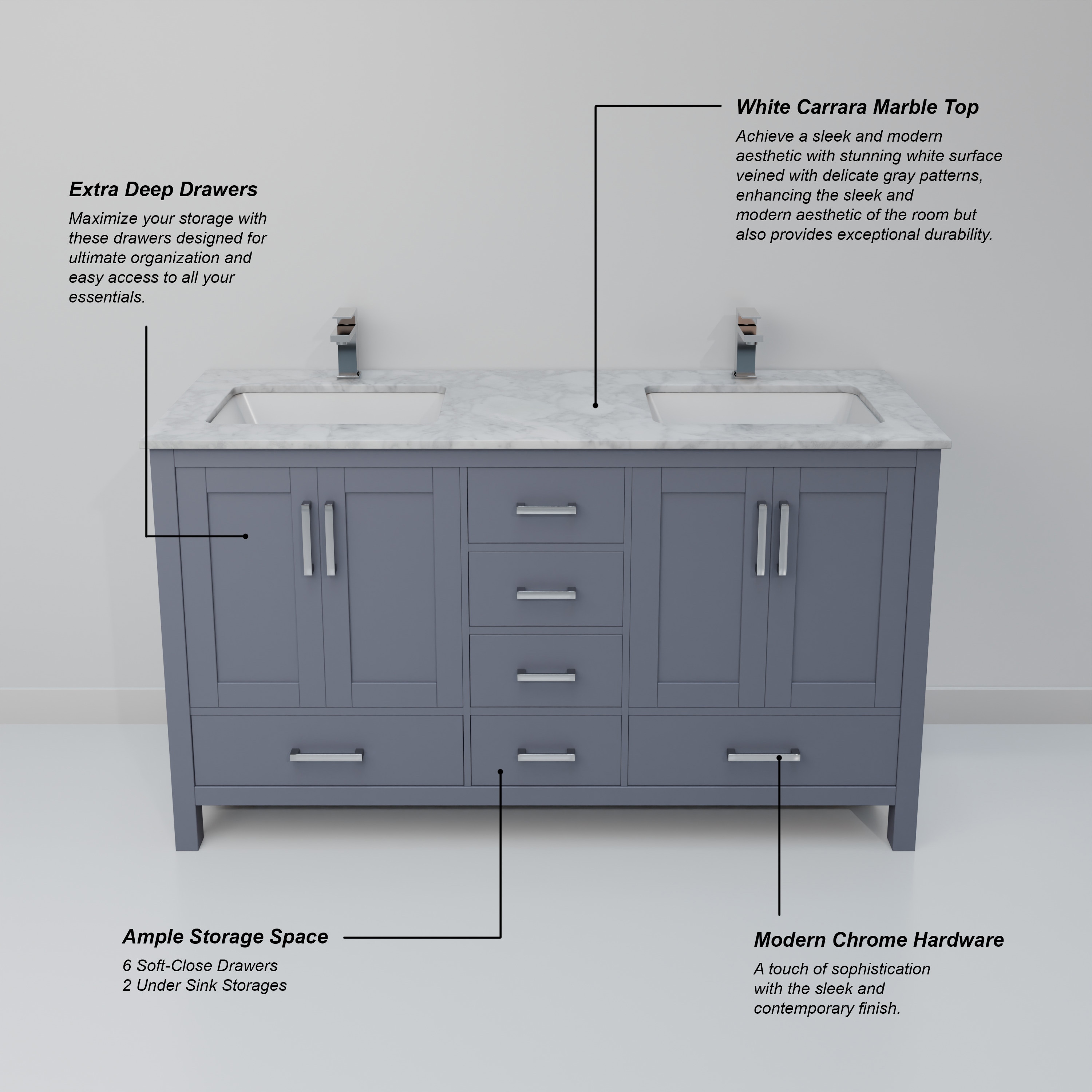 Lexora LJ342260DB00M58 vanities - View #9