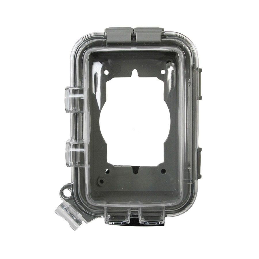 Eaton WIU-1 Non-metallic Gray 1 -Outlet Weatherproof Electrical Outlet Cover