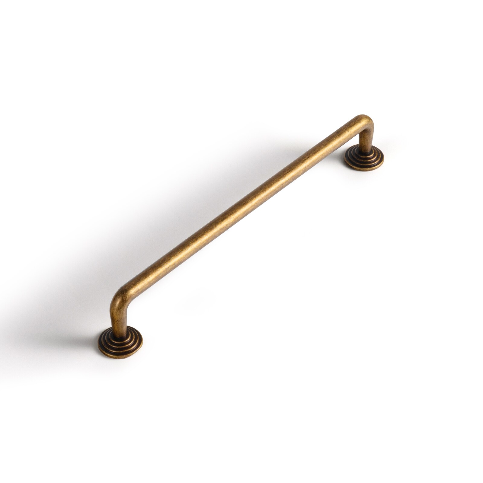 Miaokesen 9610GT-192 7-9/16-in , 192mm Center to Center Antique Brass Cylindrical Handle For Use on Appliances Drawer Pulls 6 -Pack