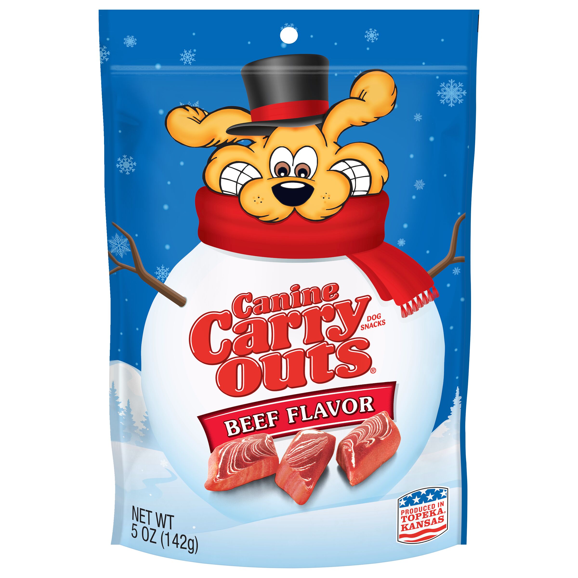 Canine carry store out dog treats