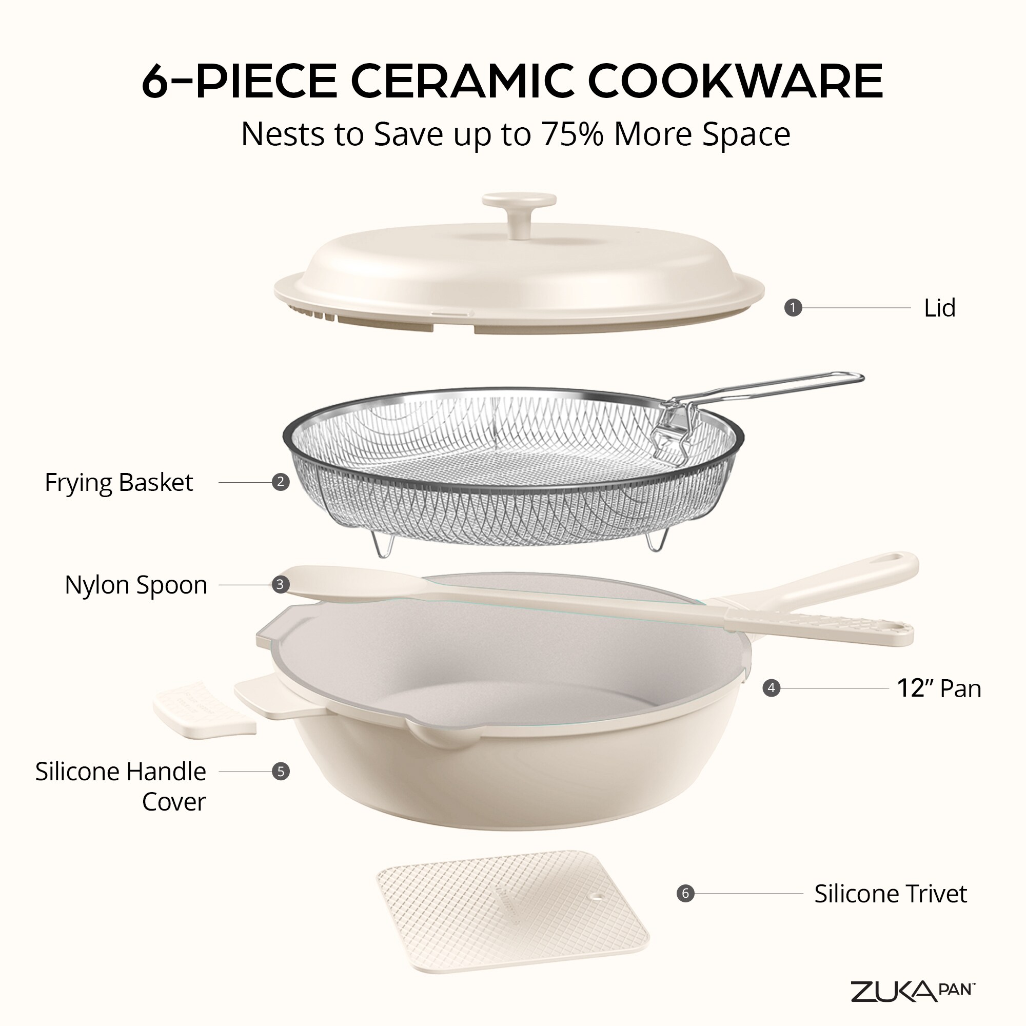 GraniteStone Diamond 6022 Cooking-Pans-Skillets - View #2