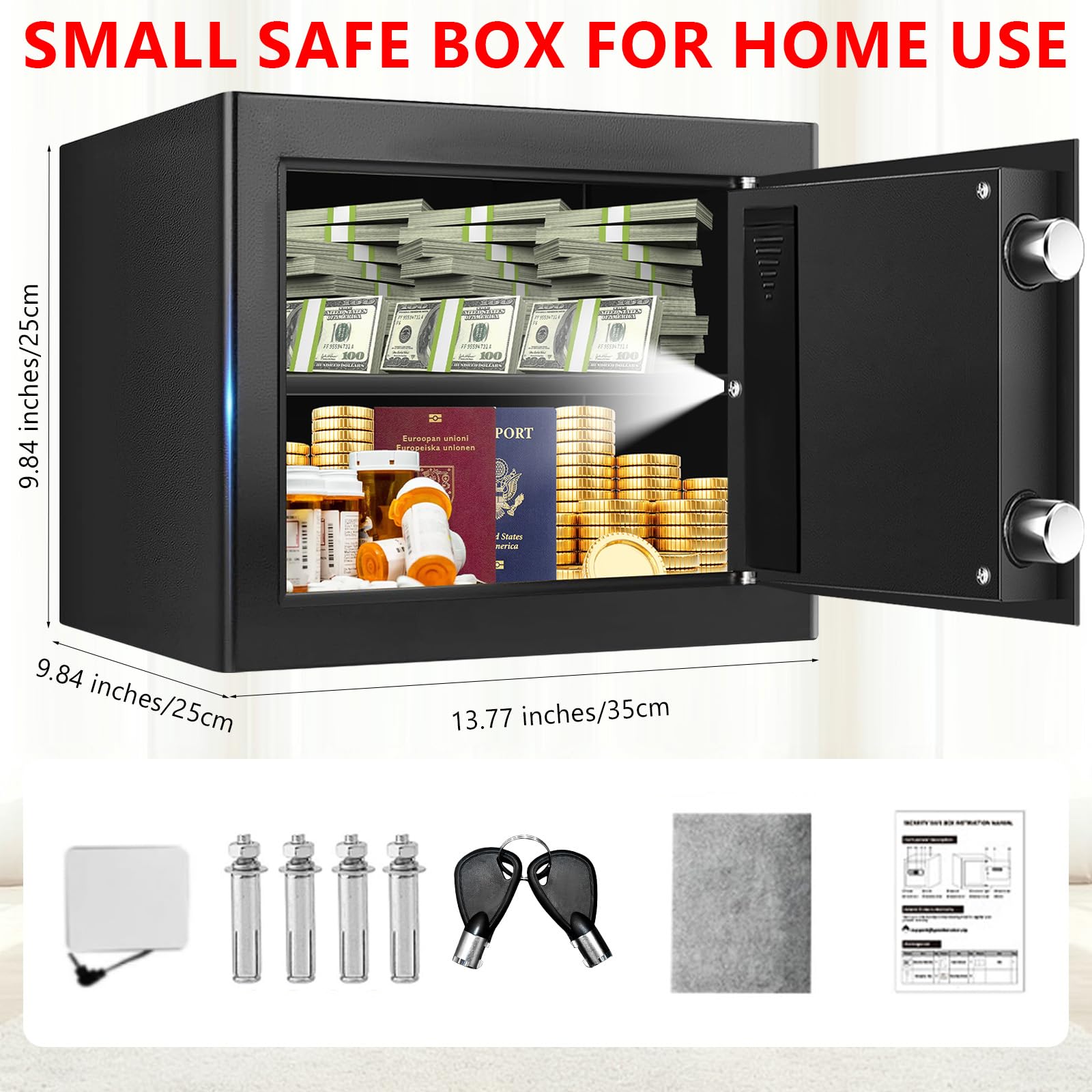KIWDZFU LKI0729B058 Floor-Wall-Safes - View #2