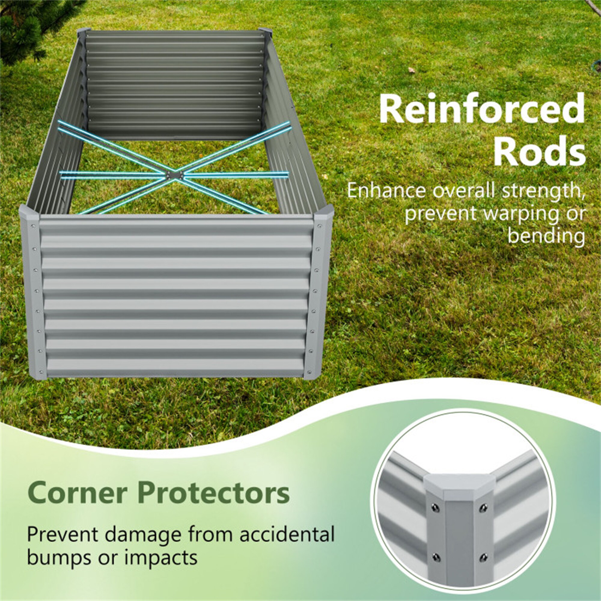 BABOOM BOM-T4288GR-CO Raised-Garden-Beds - View #7