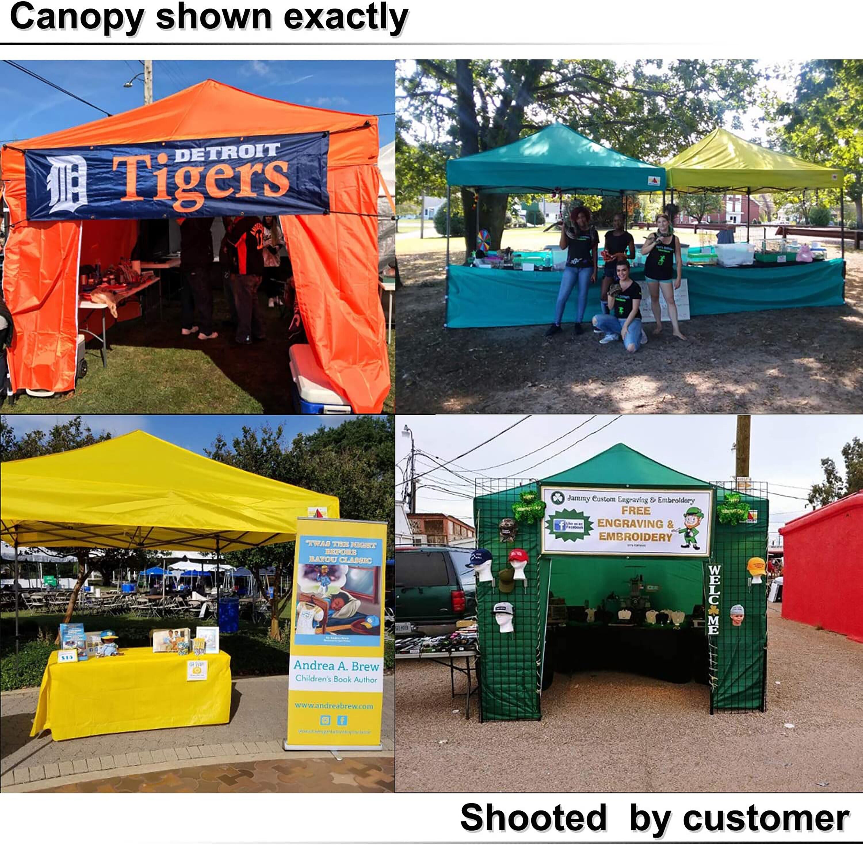 ABCCANOPY 10-ft X 10-ft Square Black Pop-up Canopy In The Canopies ...