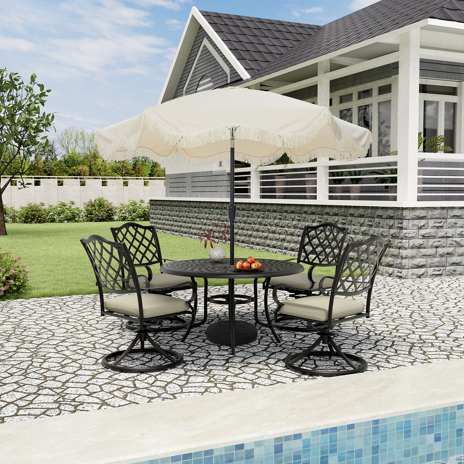 Clihome CL0102QDLS9WH Umbrellas-2 - View #2