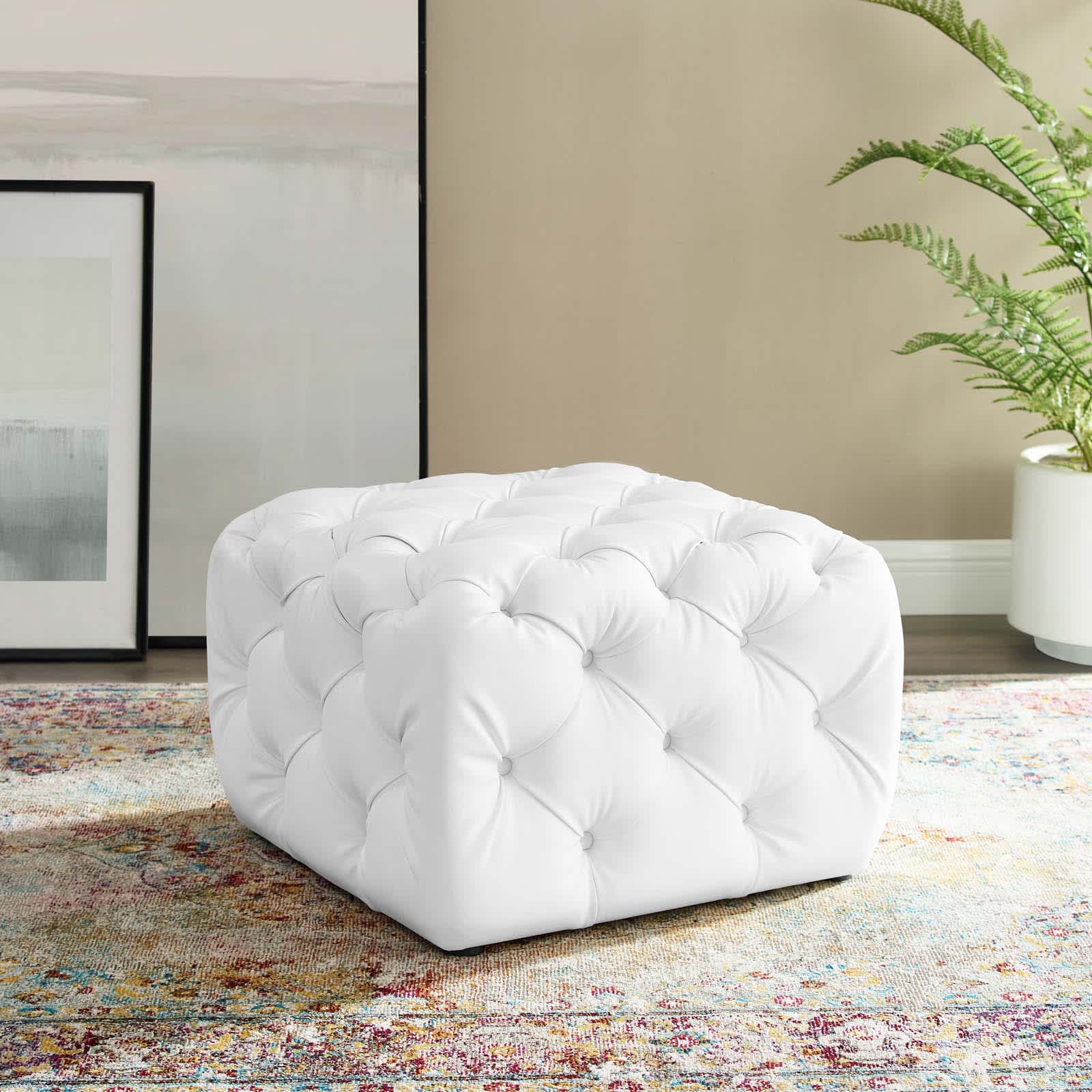 Modway EEI-3775-WHI Indoor-Ottomans - View #2