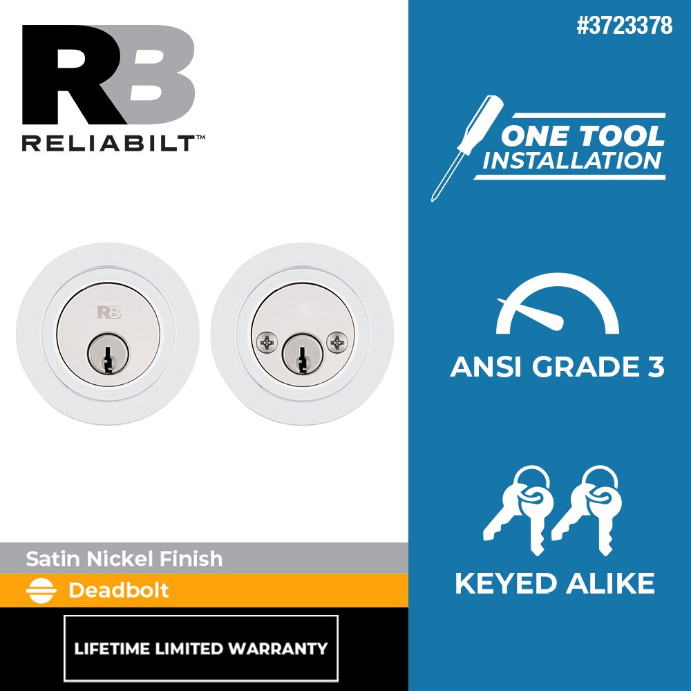 RELIABILT 93720-015 Door-Deadbolts - View #2