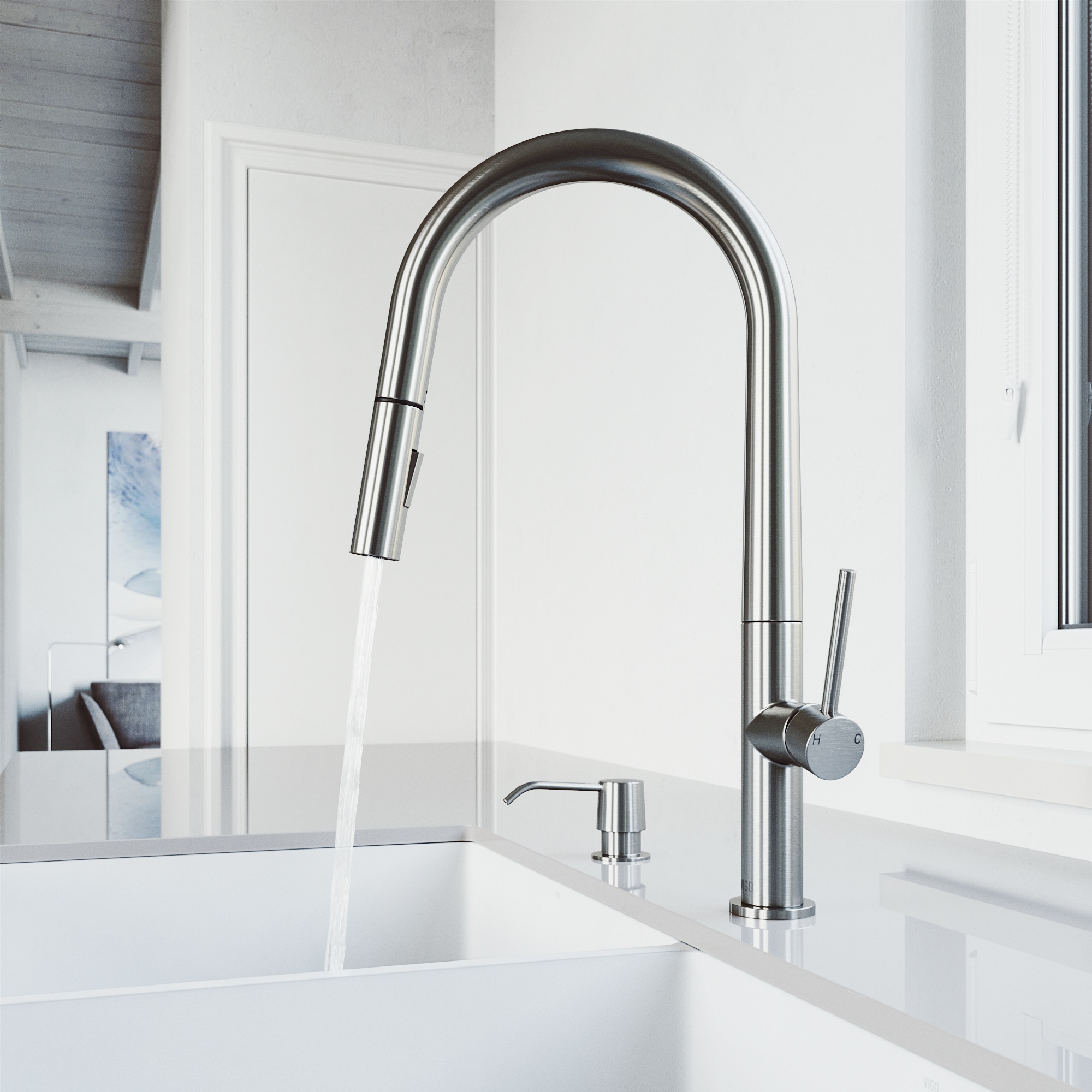 VIGO VG02029STK2 Kitchen-Faucets - View #3