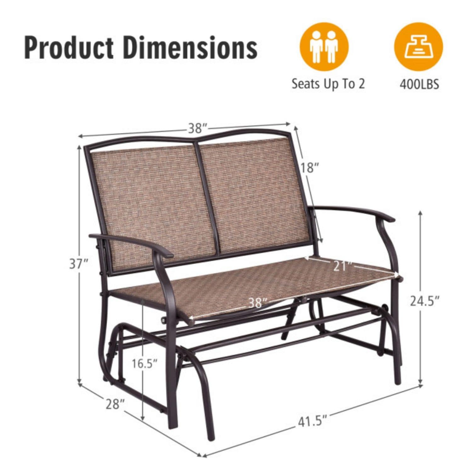 CASAINC WF-OP70517-LA Patio-Chairs - View #13