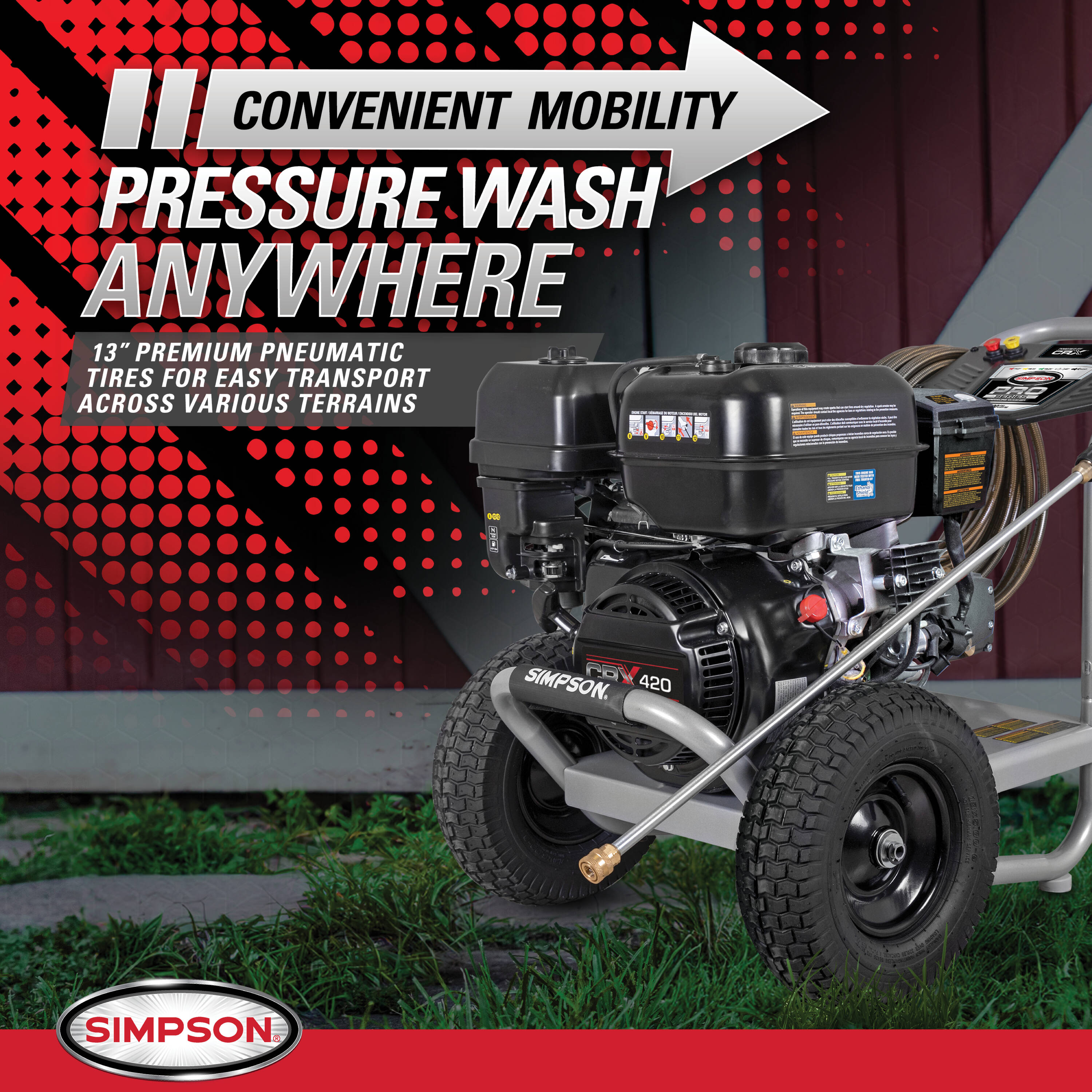 SIMPSON PS61350 Gas-Pressurewashers - View #10